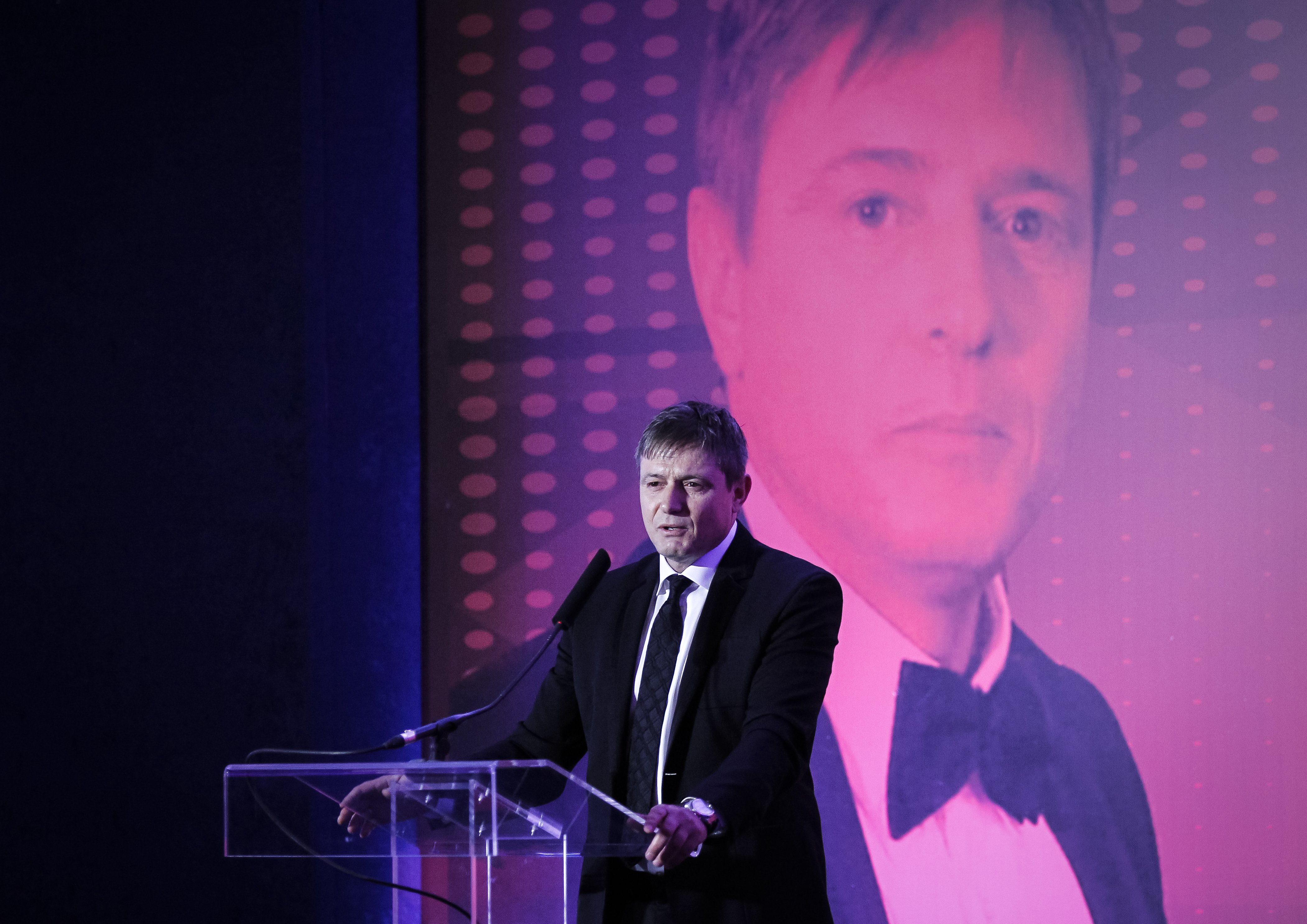 Fudbalski Savez Srbije
Zlatna Lopta 2016
Dragan Stojkovic Piksi najbolji trener u 2016
Beograd, 20.12.2016.
foto: Srdjan Stevanovic/Starsportphoto©