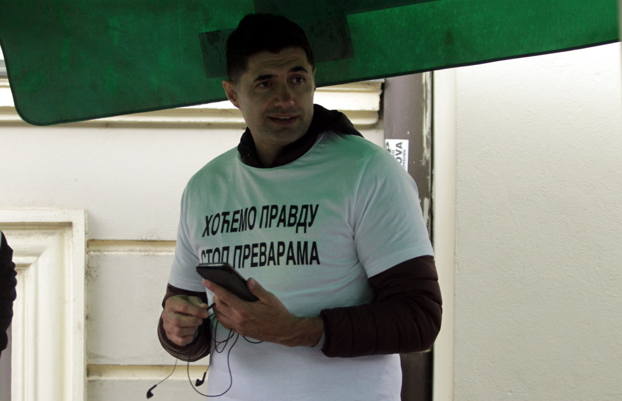 Borac Cacak fudbal, protest fudbalera, strajk gladju