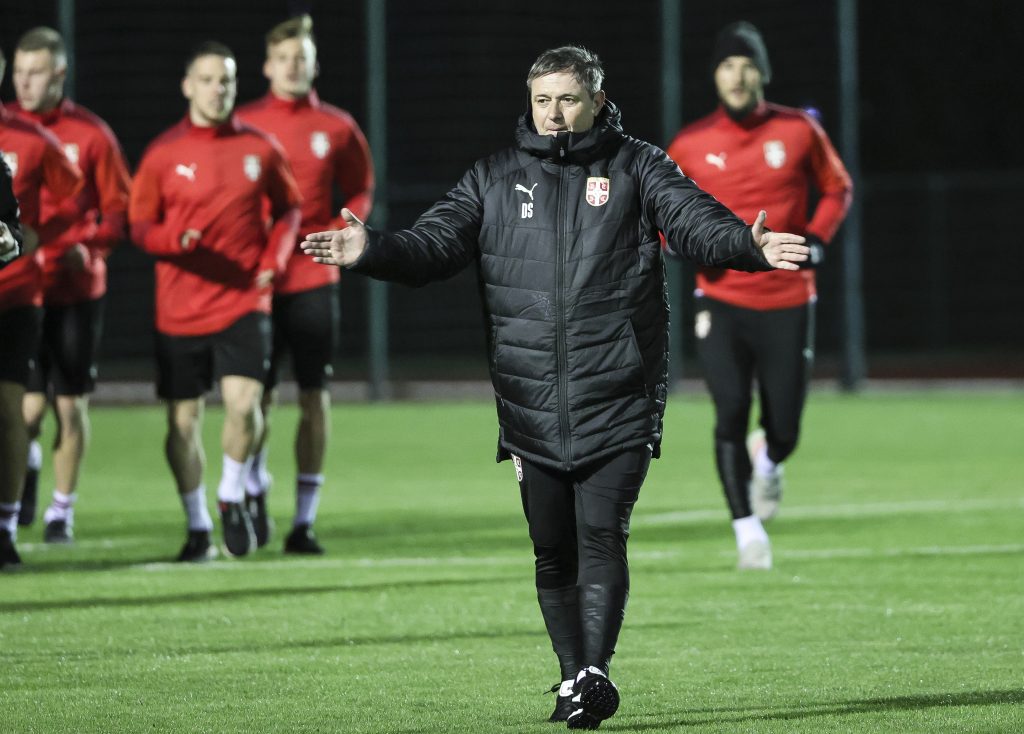 Fudbal-FIFA World Cup 2022 Qualifiers Reprezentacija Srbije-Pripreme-Trening
head coach Dragan Stojkovic Piksi 
Stara Pazova, 22.03.2021.
foto: Srdjan StevanovicStarsportphoto ©