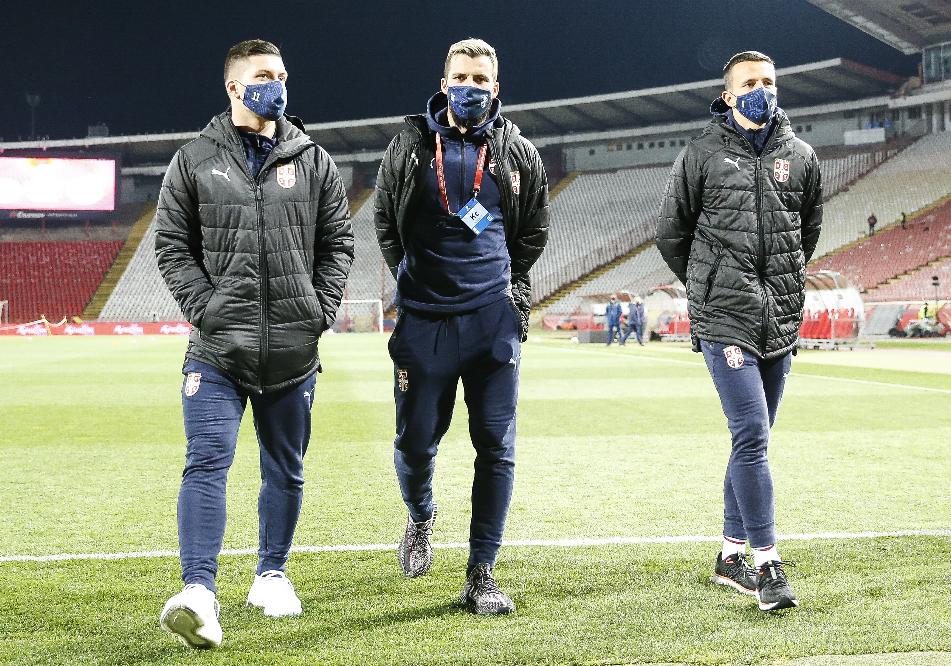 Fudbal-FIFA World Cup 2022 Qualifiers-Reprezentacija Srbije
Srbija v Irska
Luka Jovic (L) Djordje Despotovic and Nemanja Maksimovic (R)
Beograd, 24.03.2021.
foto: Srdjan StevanovicStarsportphoto ©