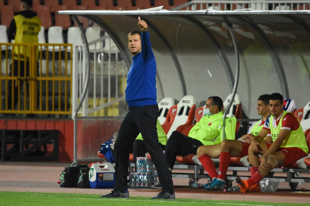 Fudbalska utakmica Ling Long super lige Srbije izmedju FK Vojvodina i FK Radnik iz Surdulice
Nenad Lalatovic trener fudbalera Vojvodine
Novi Sad 18.09.2020 
Stadion:Karadjordje
Photo:Nenad Mihajlovic