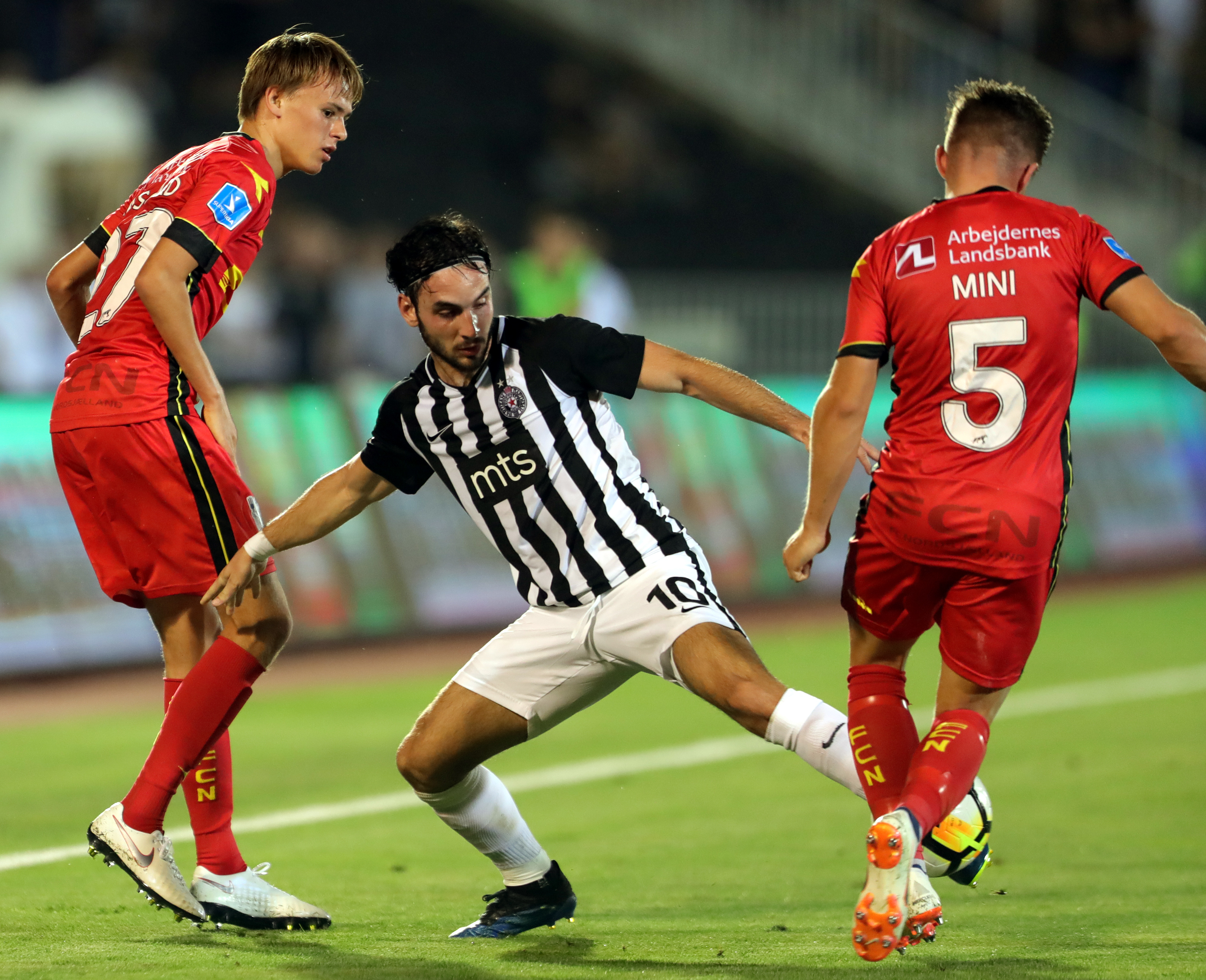 Partizan Belgrade vs FC Nordsjaelland