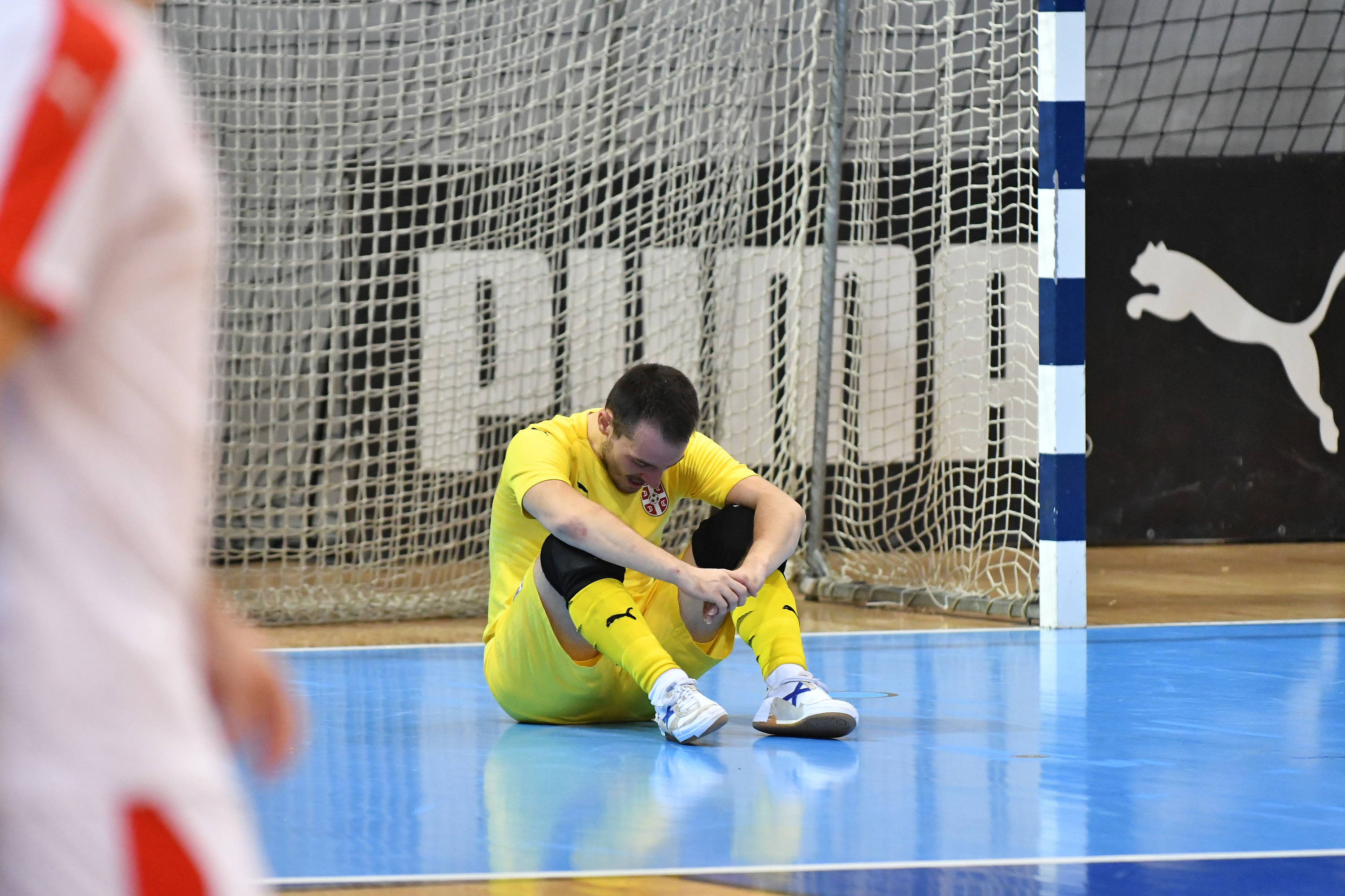 februar 04. .2020. Nis, Srbija, Nis, futsal reprezentacija (credit image &amp; photo: Vanja Keser/ STARSPORT)  Nemanja Momcilovic
