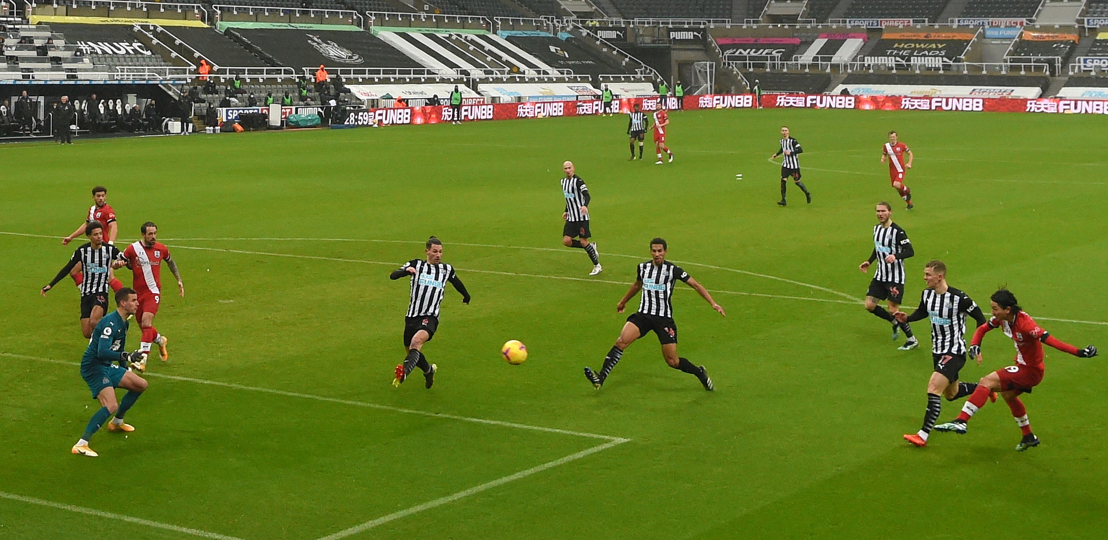 Newcastle United vs Southampton FC
