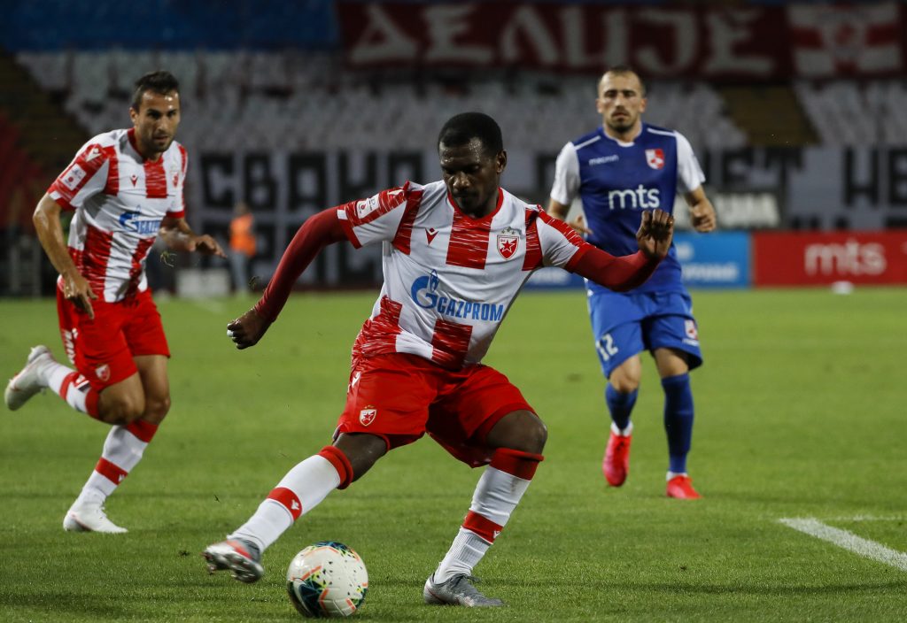 Fudbal-LingLong Super Liga season 2020-2021
FK Crvena Zvezda v Radnicki Nis
El Fardou Ben Nabouhane (C)
Beograd, 05.08.2020.
foto: Srdjan Stevanovic/Starsportphoto ©