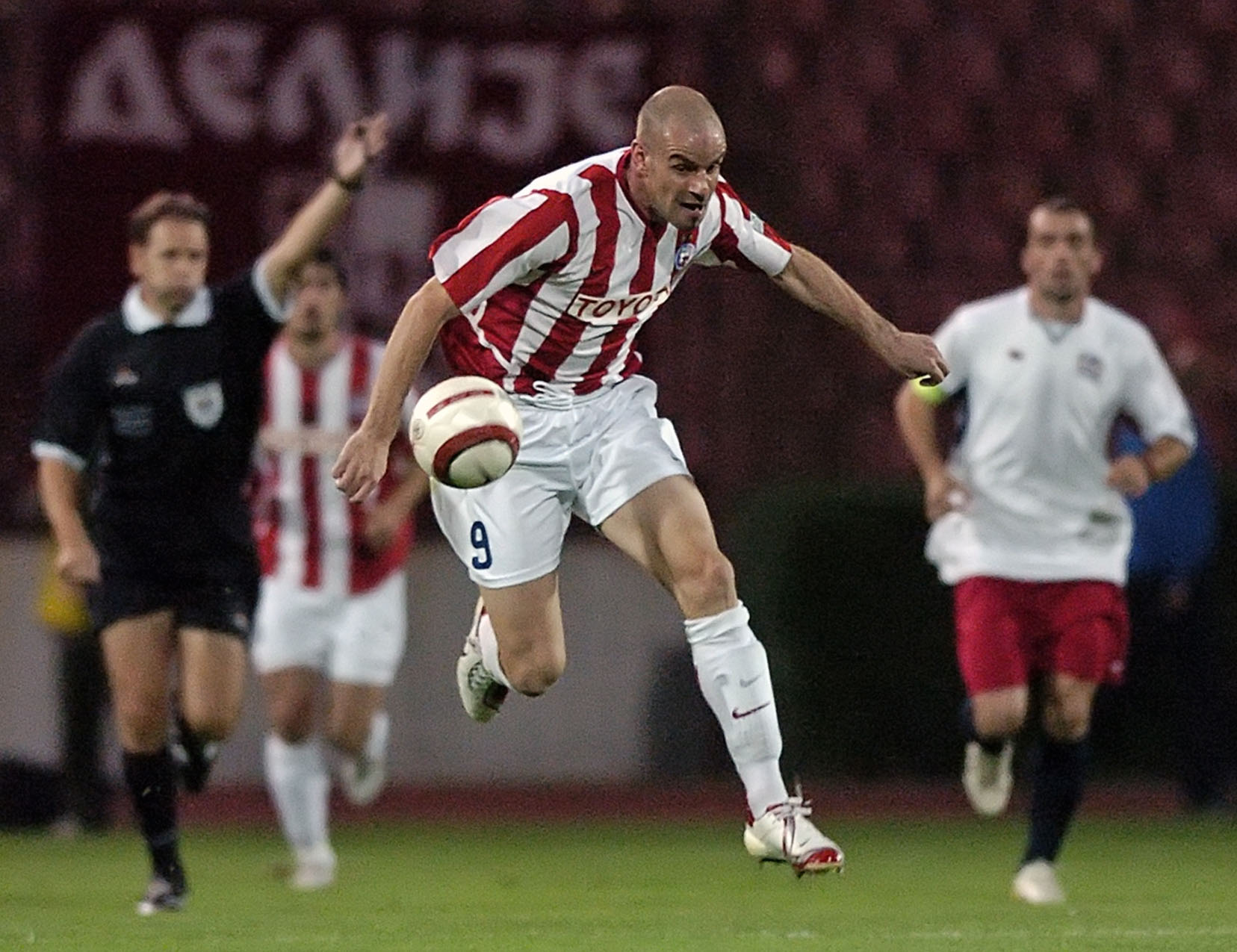 SPORT FUDBAL SOCCER CRVENA ZVEZDA RED STAR STELLA ROSSA MERIDIJAN SUPERLIGA BEZANIJA  Dusan Djokic 17.9.2006. photo: Pedja Milosavljevic