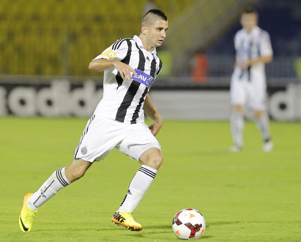 Fudbal Super liga season 2013-2014
Partizan v Rad
Marko Zivkovic 
Beograd, 01.09.2013.
foto: Srdjan Stevanovic/Starsportphoto ©