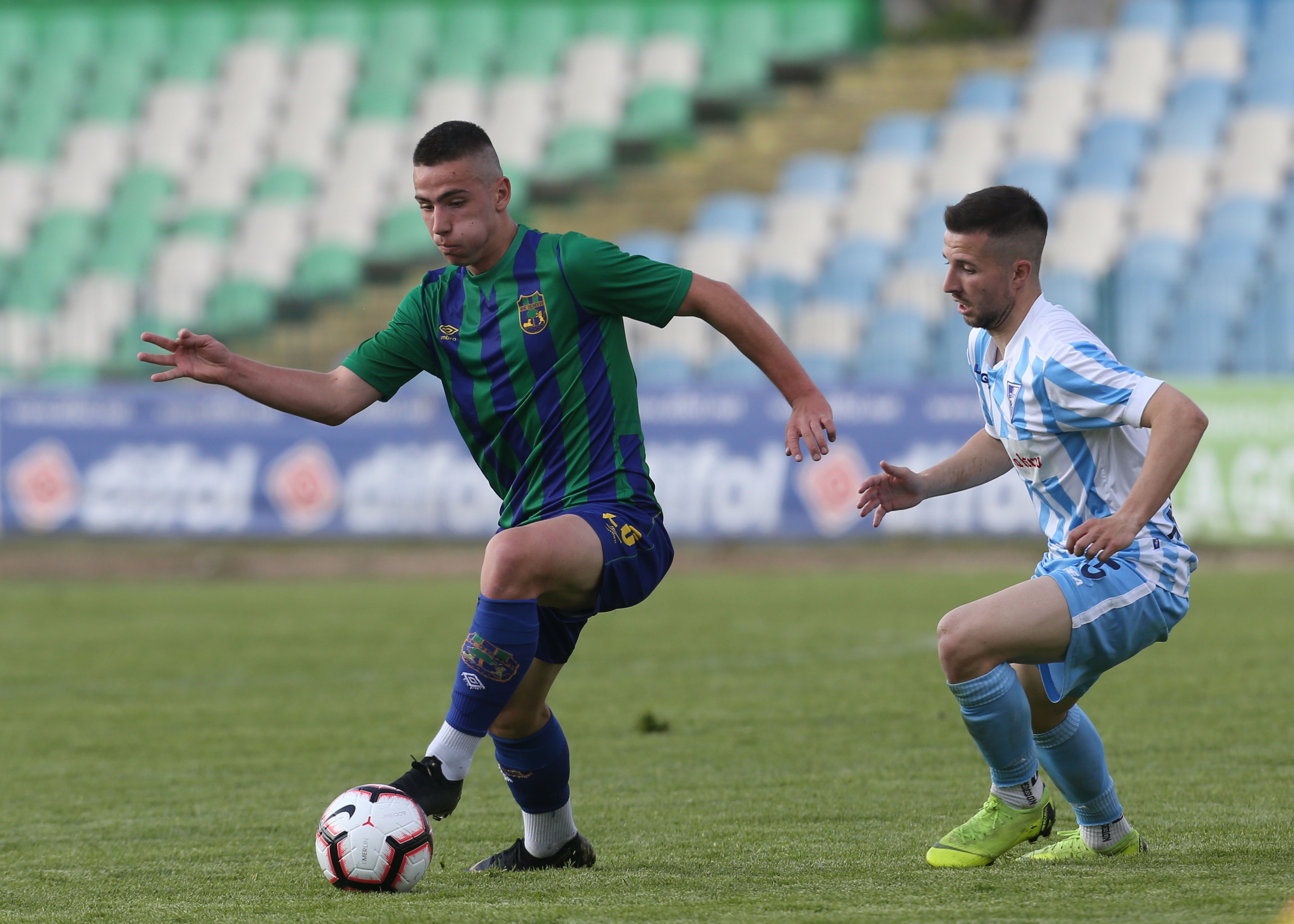Fudbal Super League Play Out Season 2018-2019
Zemun v Spartak (Subotica)
Nikola Ristovic (L) and Nemanja Glavcic (L)
Beograd, 04.19.2019
foto: Marko Spasojevic/Starsportphoto ©