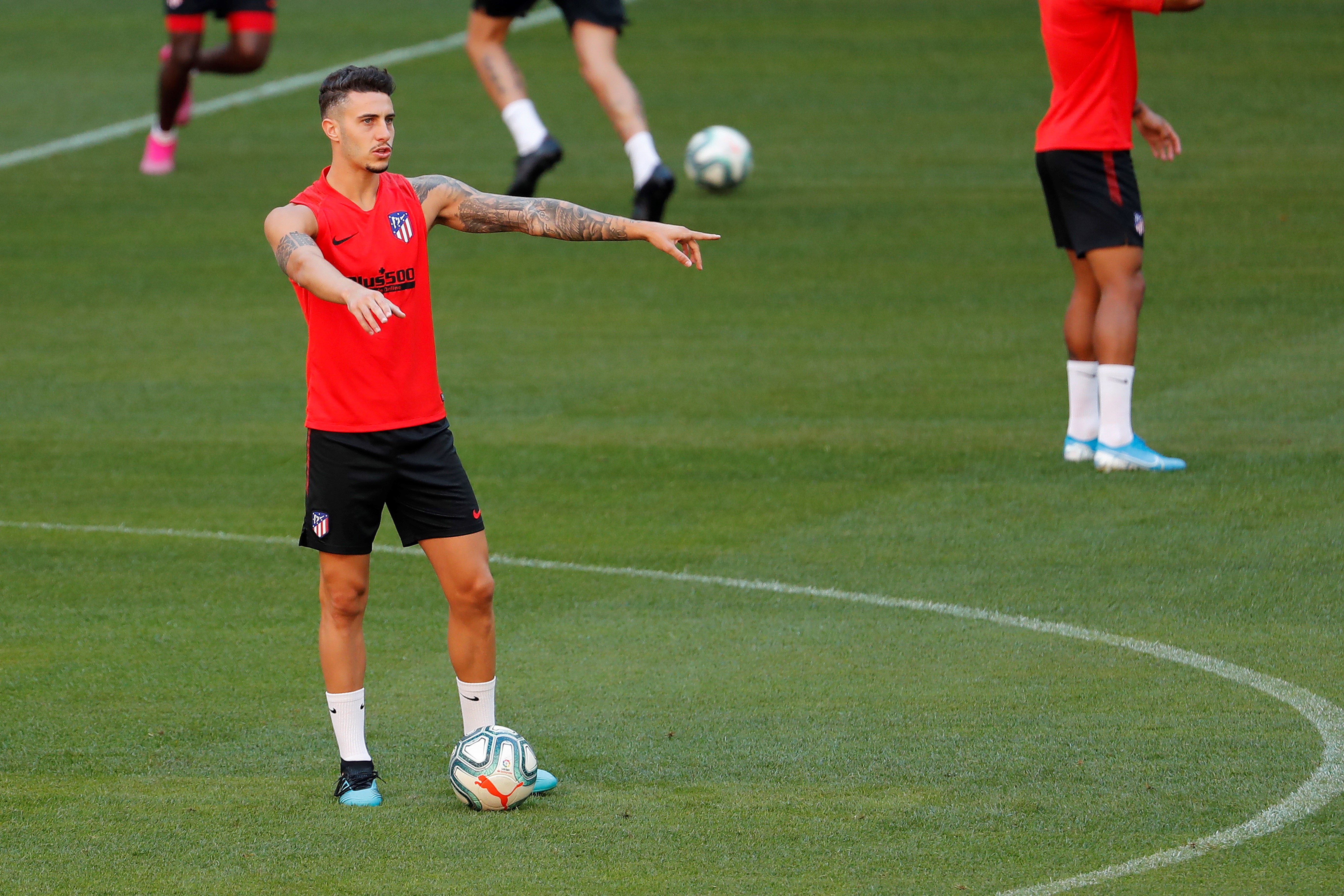 Atletico de Madrid training session