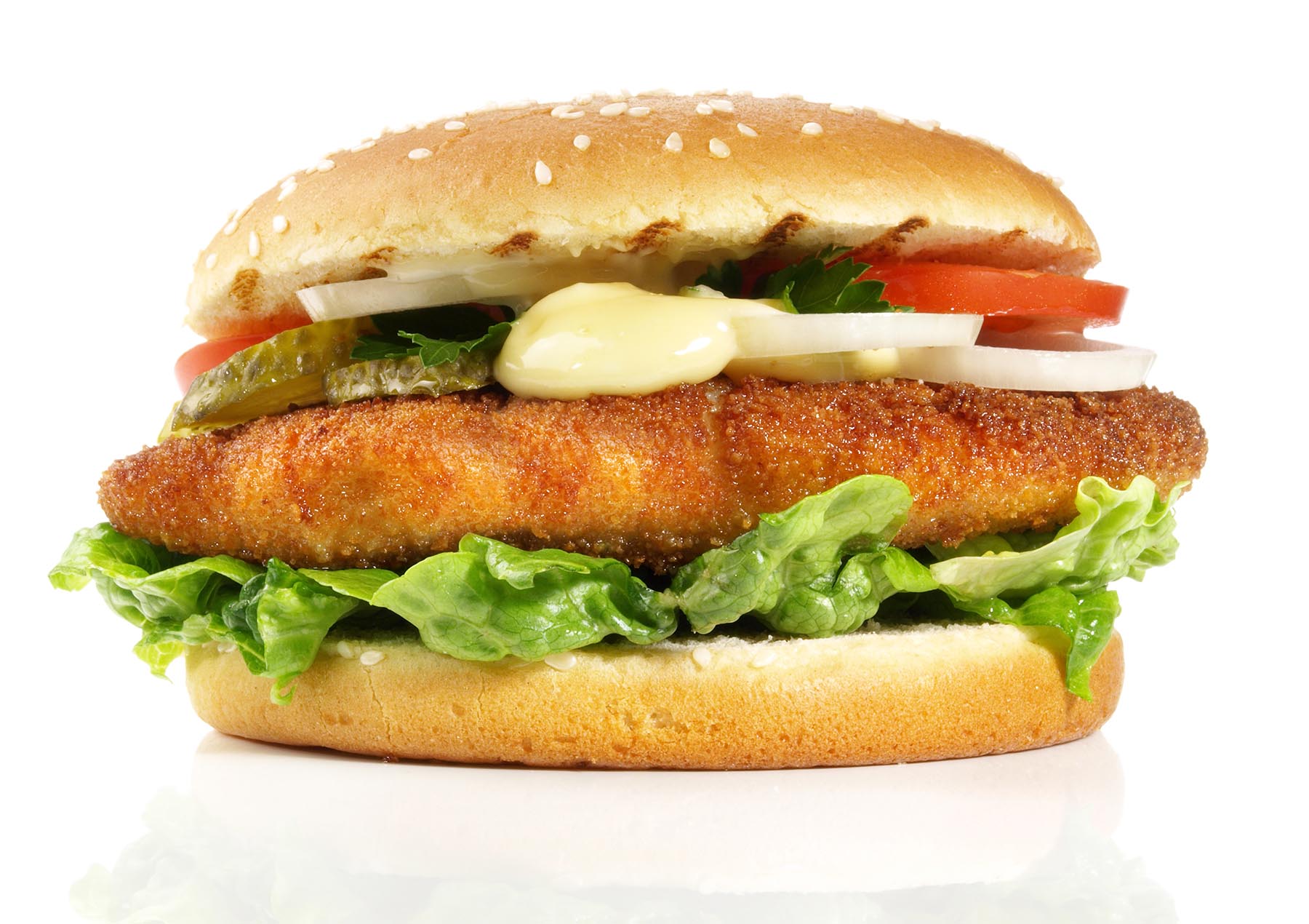 Majstor amater, recept dana, 15.4.21.-b-shutterstock_1760366195.jpg pljeskavice od ribe
Fish Burger - Hamburger isolated on white Background