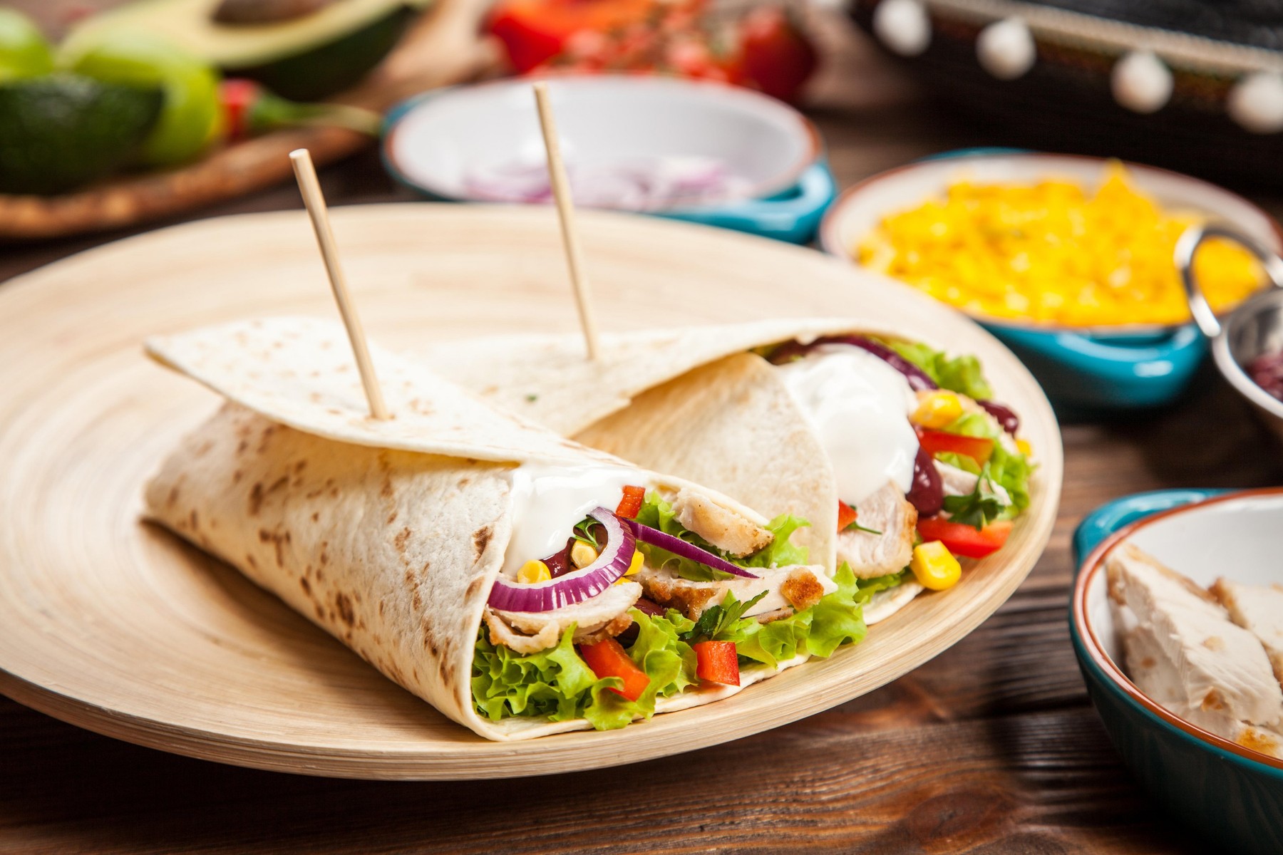 Traditional mexican tortilla wrap with a mix of ingredients,Image: 277841577, License: Royalty-free, Restrictions: , Model Release: no, Credit line: George Dolgikh / Alamy / Alamy / Profimedia