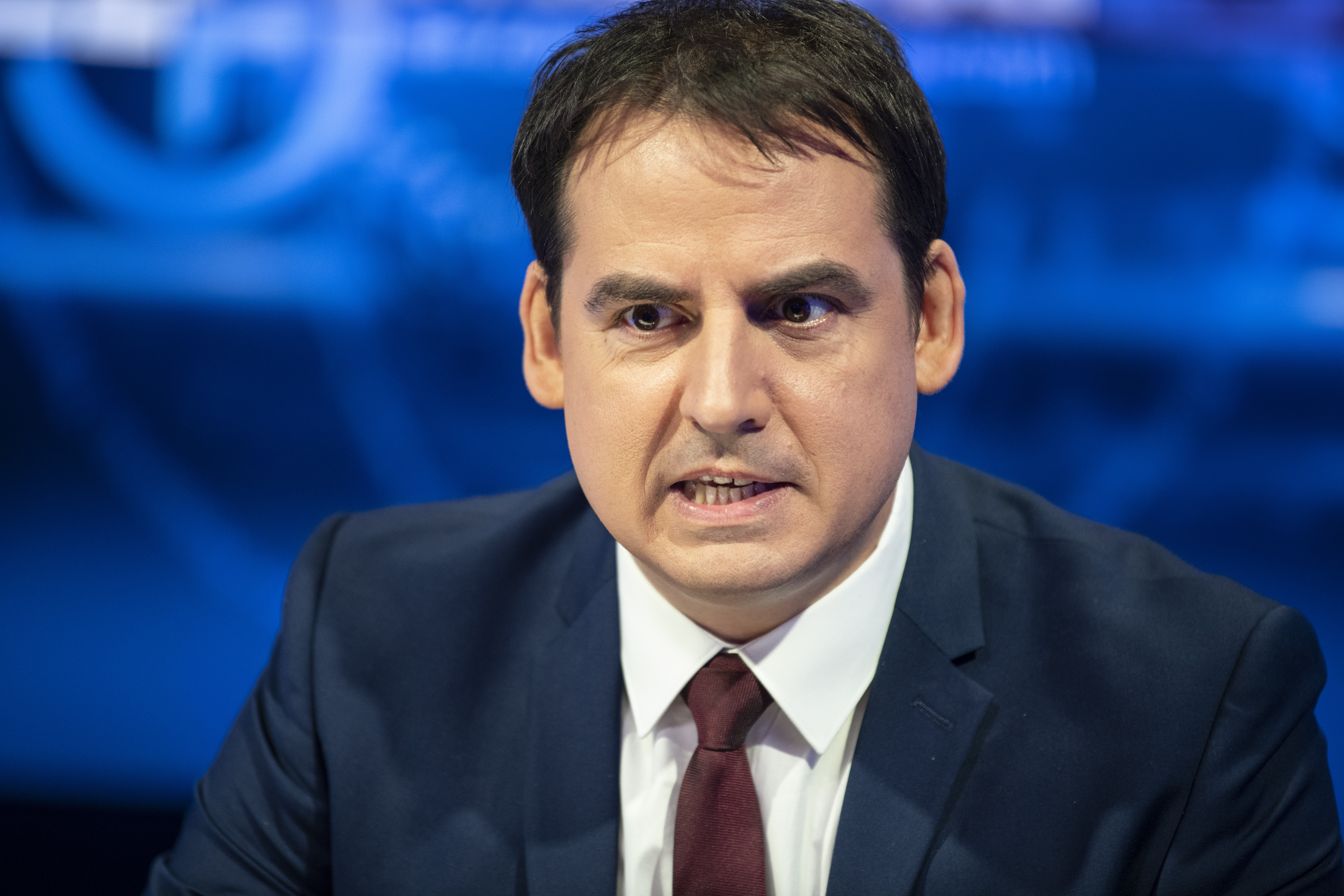 Beograd 30.10.2020. Zoran Kesić, autor i voditelj emisije 24 minuta, emisija 24 minuta Foto: Dragan Mujan/Nova.rs