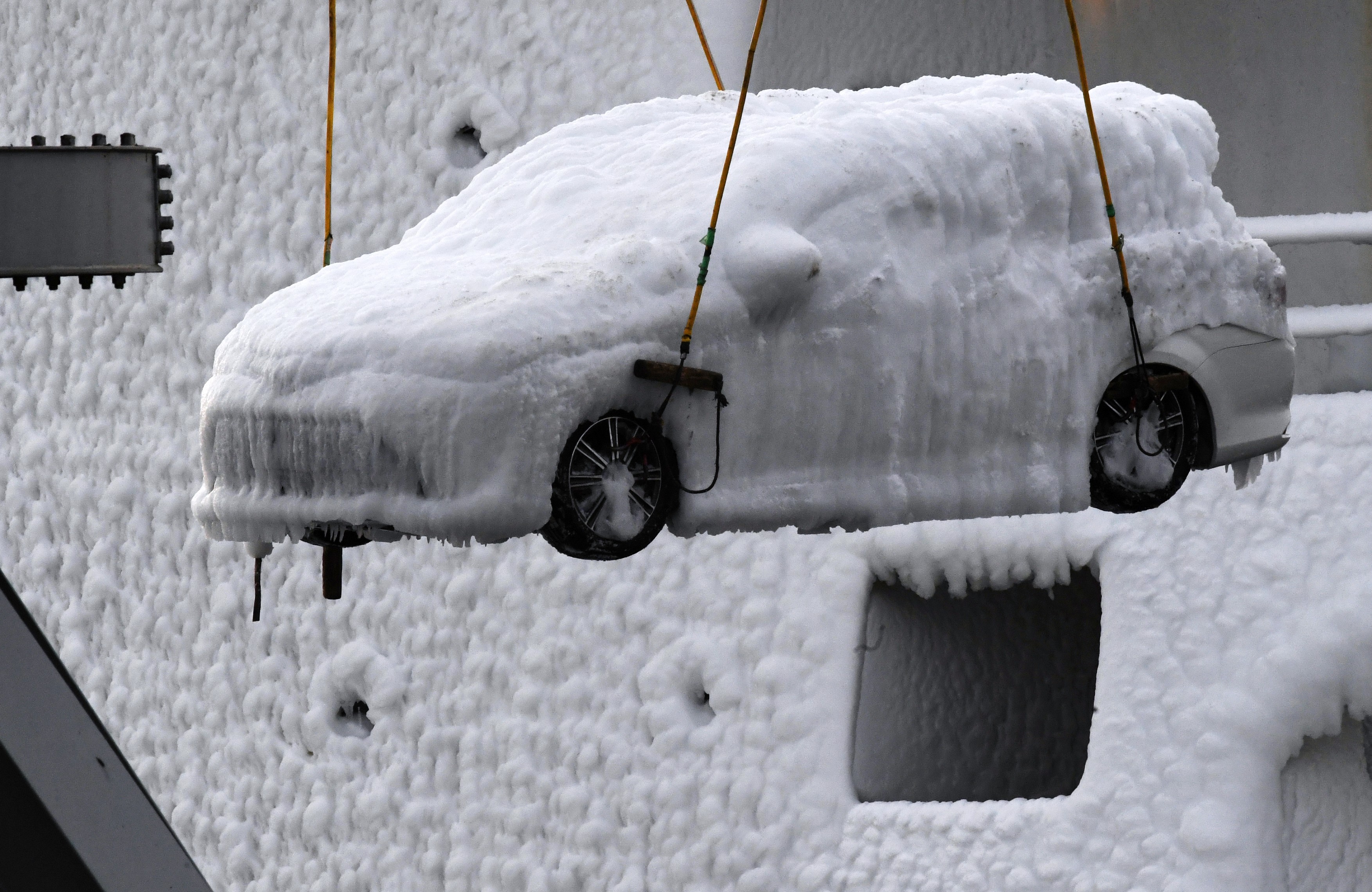 Russia Shipping Frozen Cars