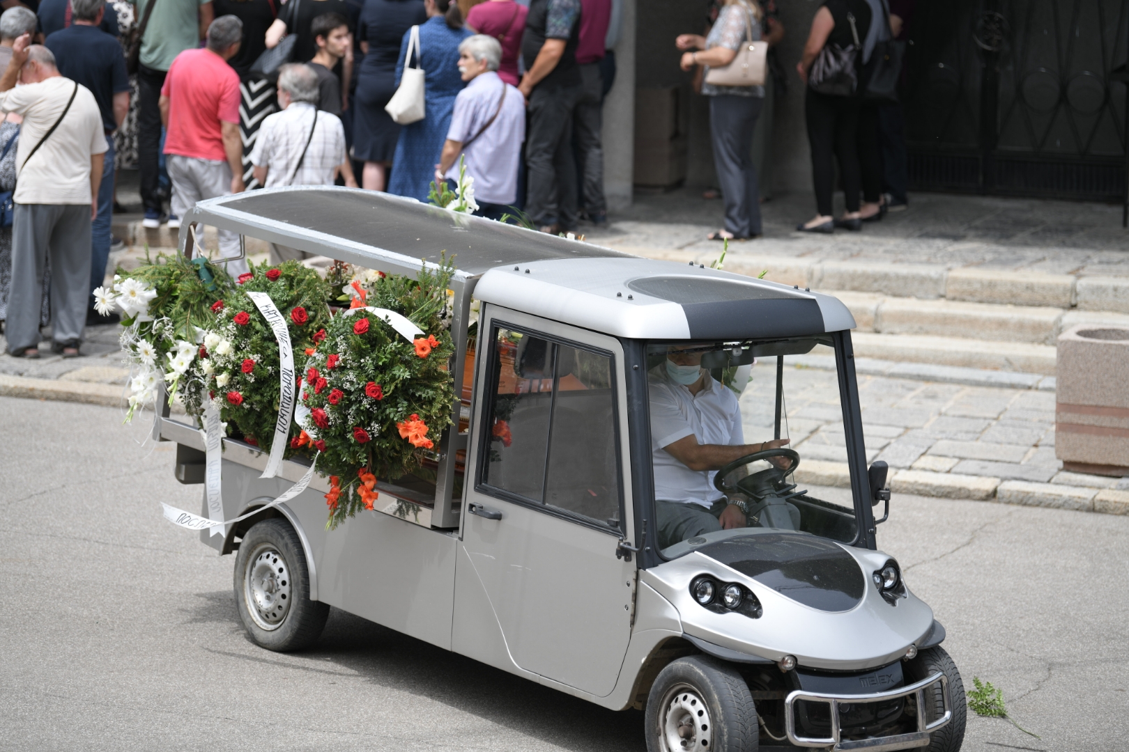 Beograd 21. jun 2021. Sahrana Novice Zdravkovica Foto:Dragan Mujan/Nova.rs