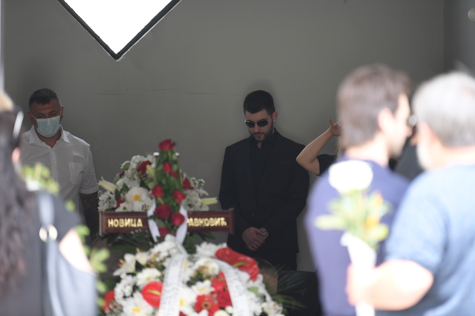 Beograd 21. jun 2021. Sahrana Novice Zdravkovica Foto:Dragan Mujan/Nova.rs