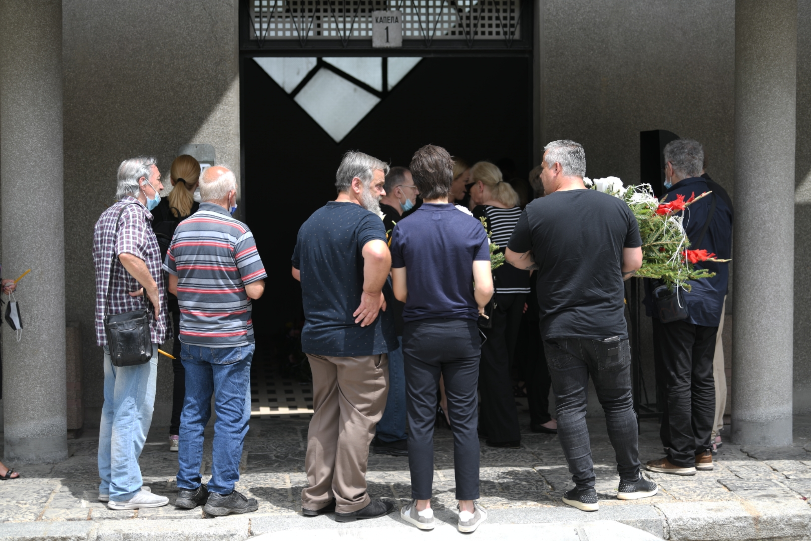 Beograd 21. jun 2021. Sahrana Novice Zdravkovica Foto:Dragan Mujan/Nova.rs