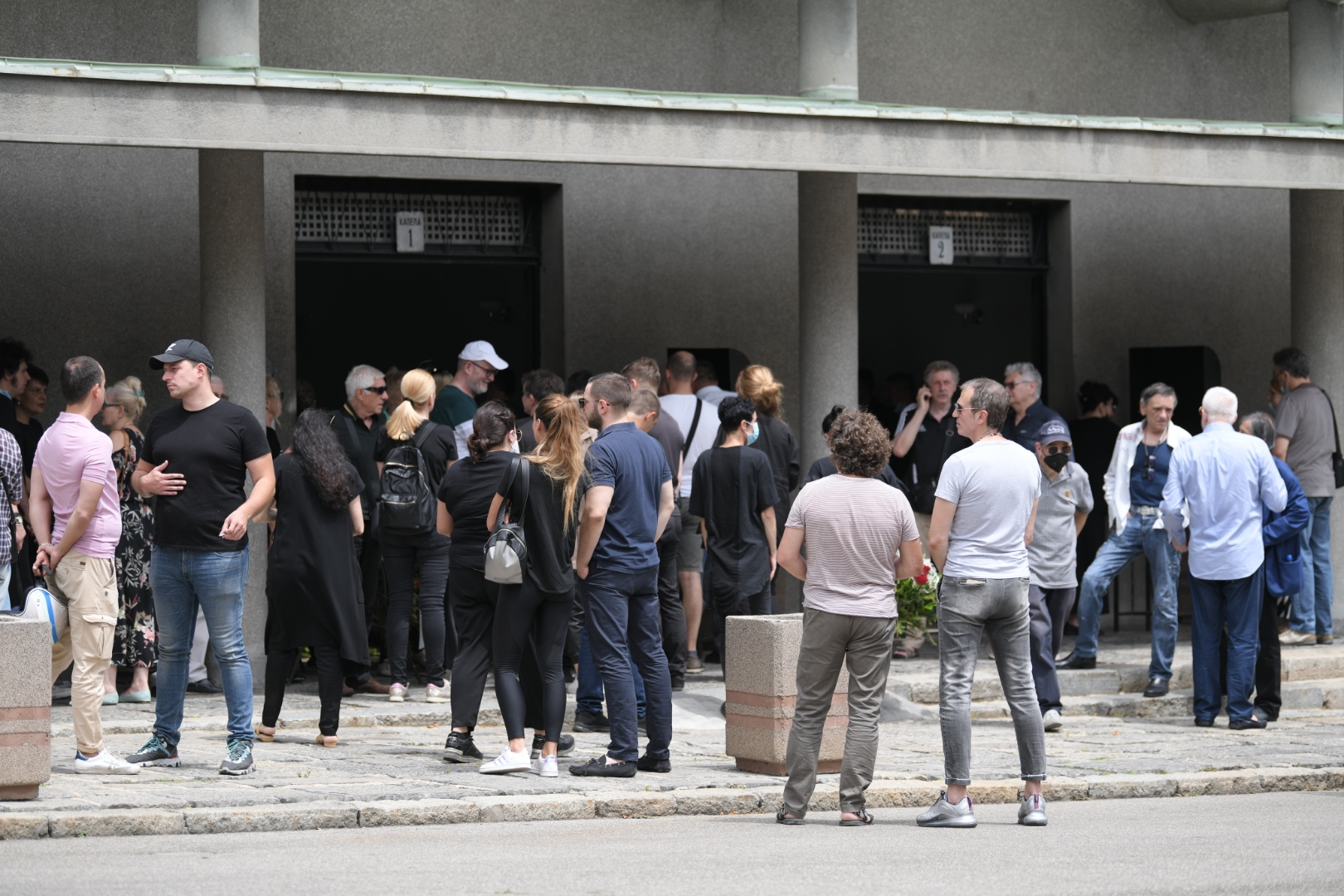 Beograd 21. jun 2021. Sahrana Novice Zdravkovica Foto:Dragan Mujan/Nova.rs