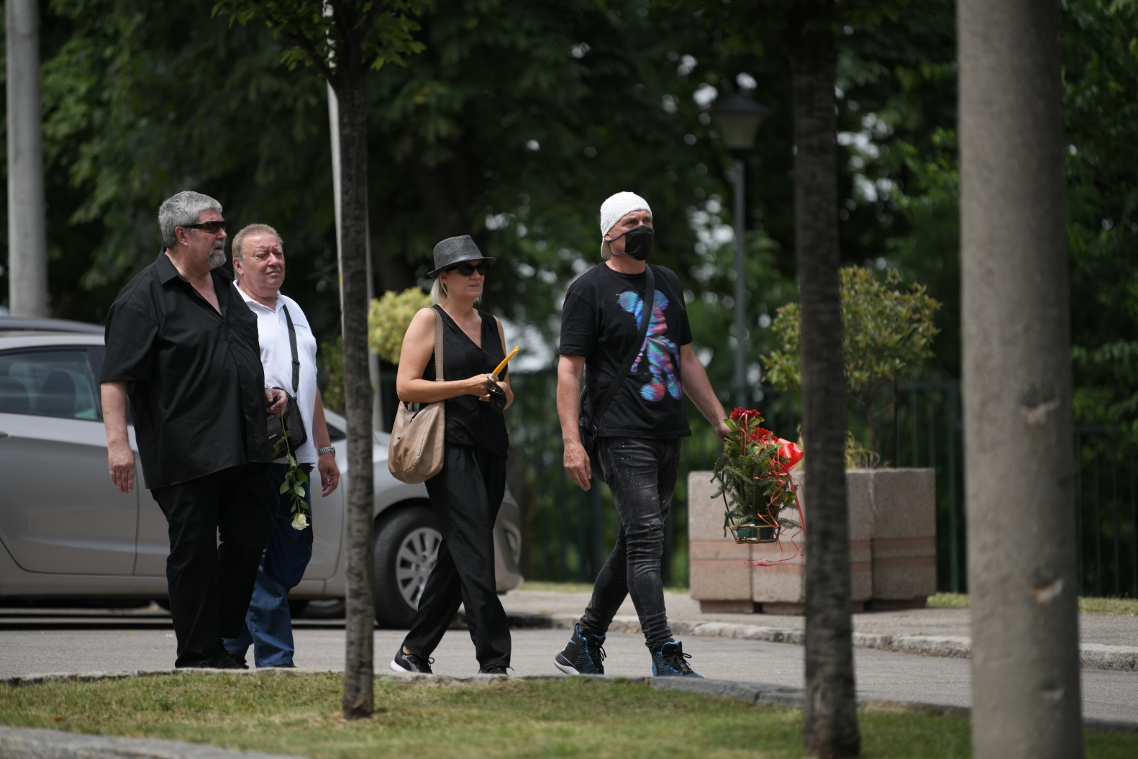 miki mecava  Beograd 21. jun 2021. Sahrana Novice Zdravkovica Foto:Dragan Mujan/Nova.rs