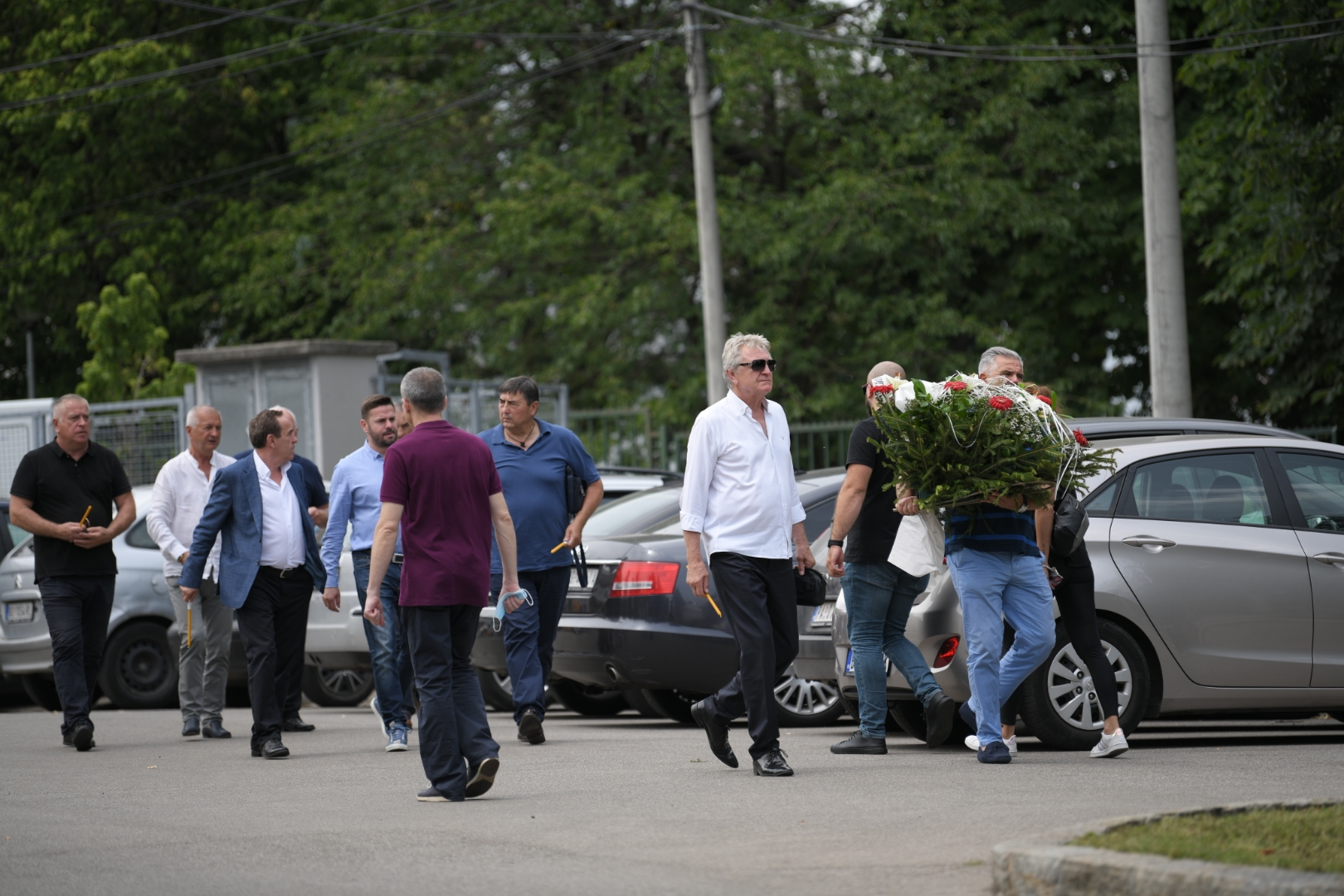 Beograd 21. jun 2021. Sahrana Novice Zdravkovica Foto:Dragan Mujan/Nova.rs
