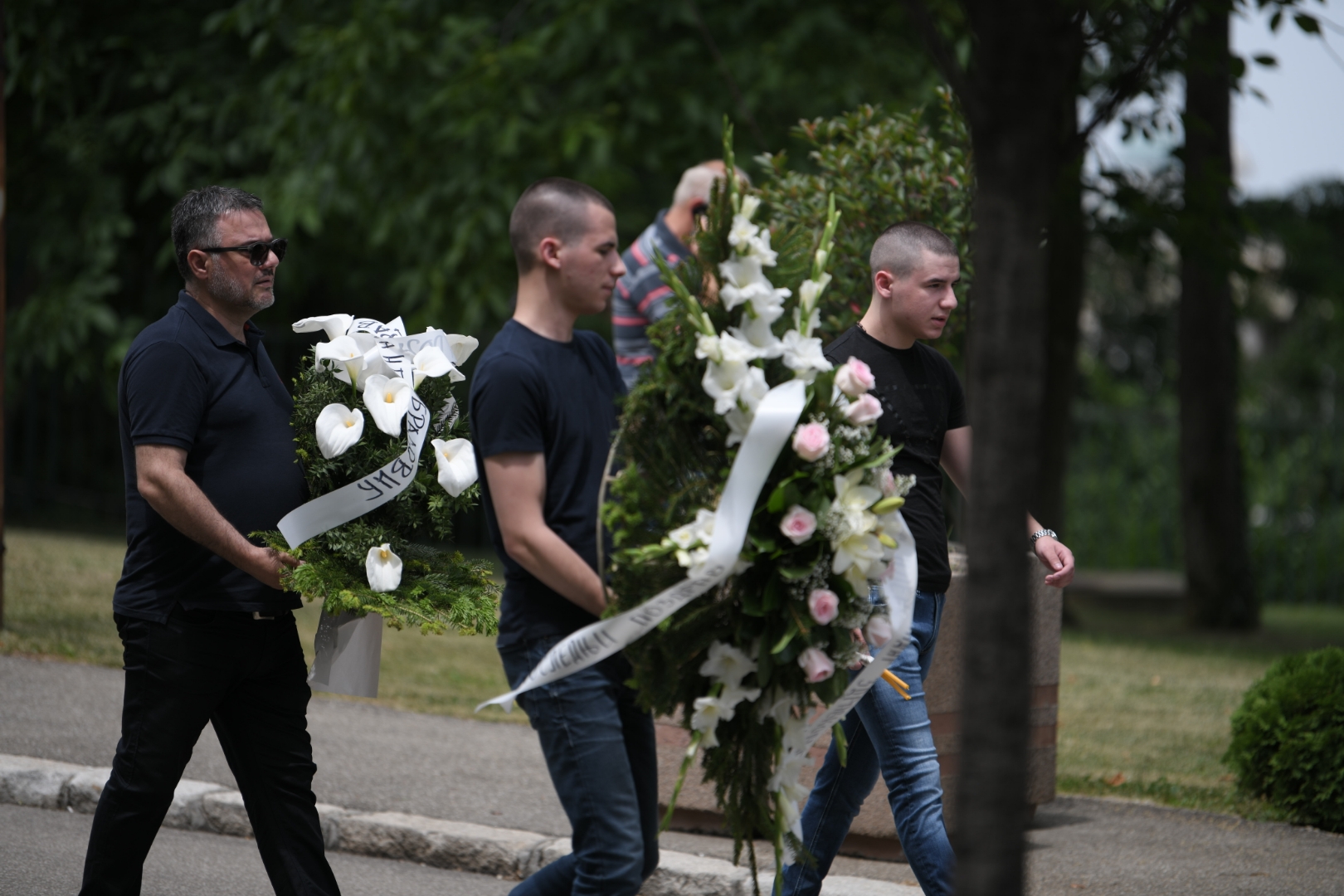 bane obradović   Beograd 21. jun 2021. Sahrana Novice Zdravkovica Foto:Dragan Mujan/Nova.rs