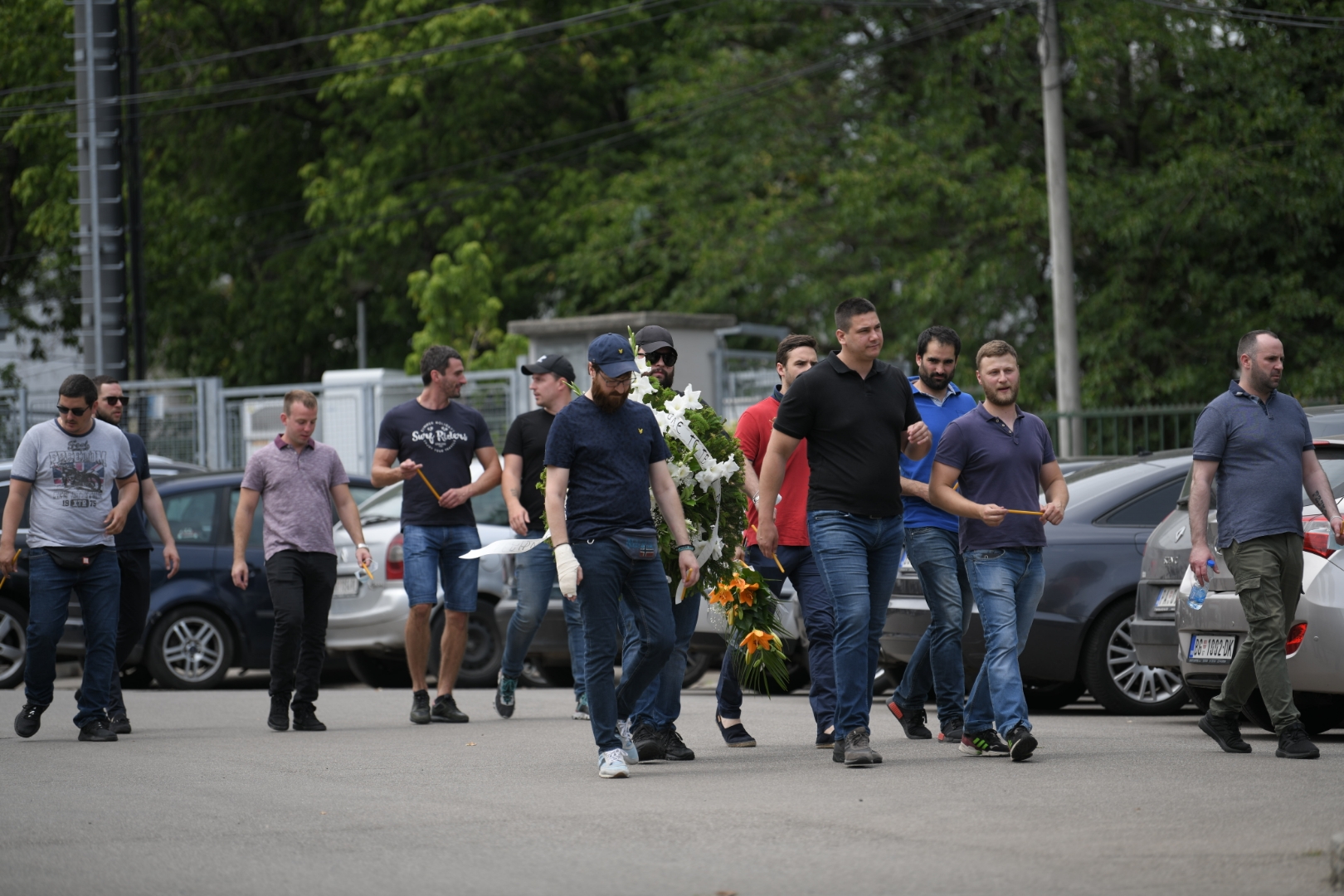 Beograd 21. jun 2021. Sahrana Novice Zdravkovica Foto:Dragan Mujan/Nova.rs