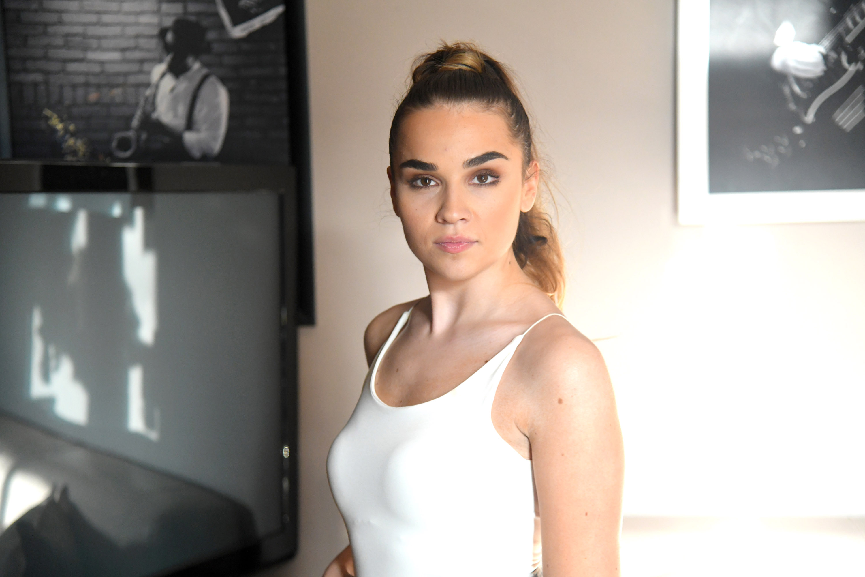 Beograd 30.06.2021. Valentina Kuzmanović, snimanje pesama u studiju Aleksandra Milića Milija, Zvezde Granda Foto: Nemanja Jovanović/Nova.rs