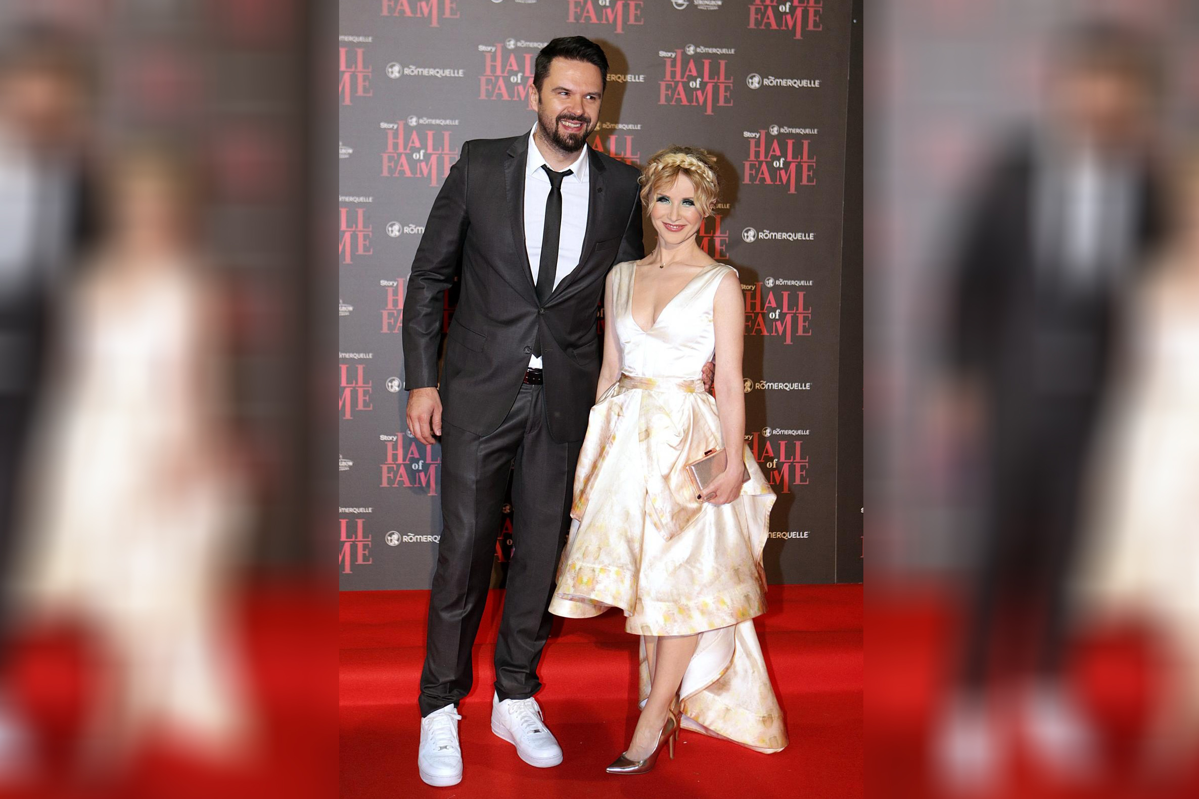 24.05.2016., Zagreb - Party Story Hall of Fame u Laubi - kuci za ljude i umjetnost. Petar Graso i Danijela Martinovic. 
Photo: Goran Stanzl/PIXSELL