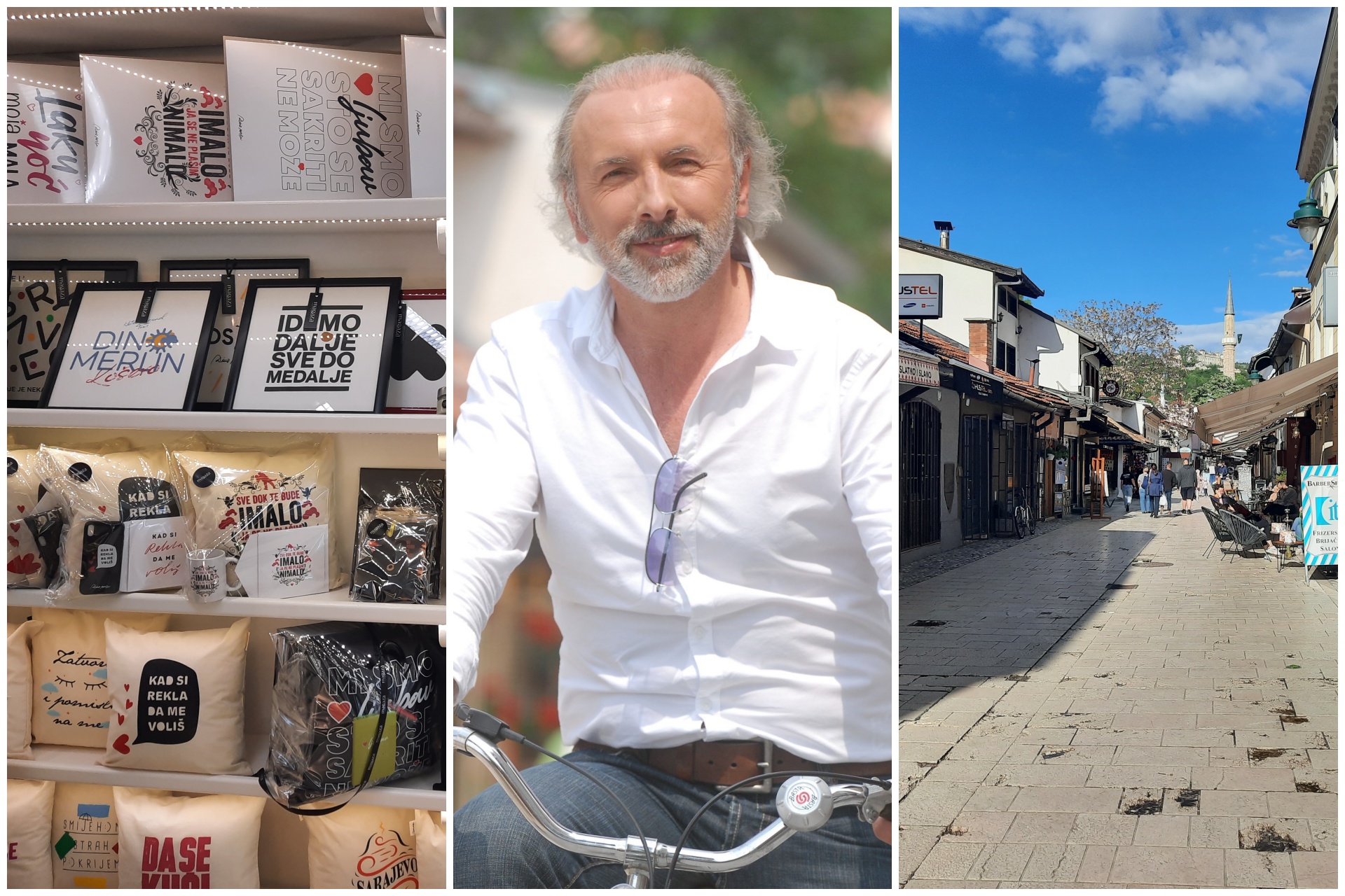 Dino Merlin, Sarajevo prodavnica kombo