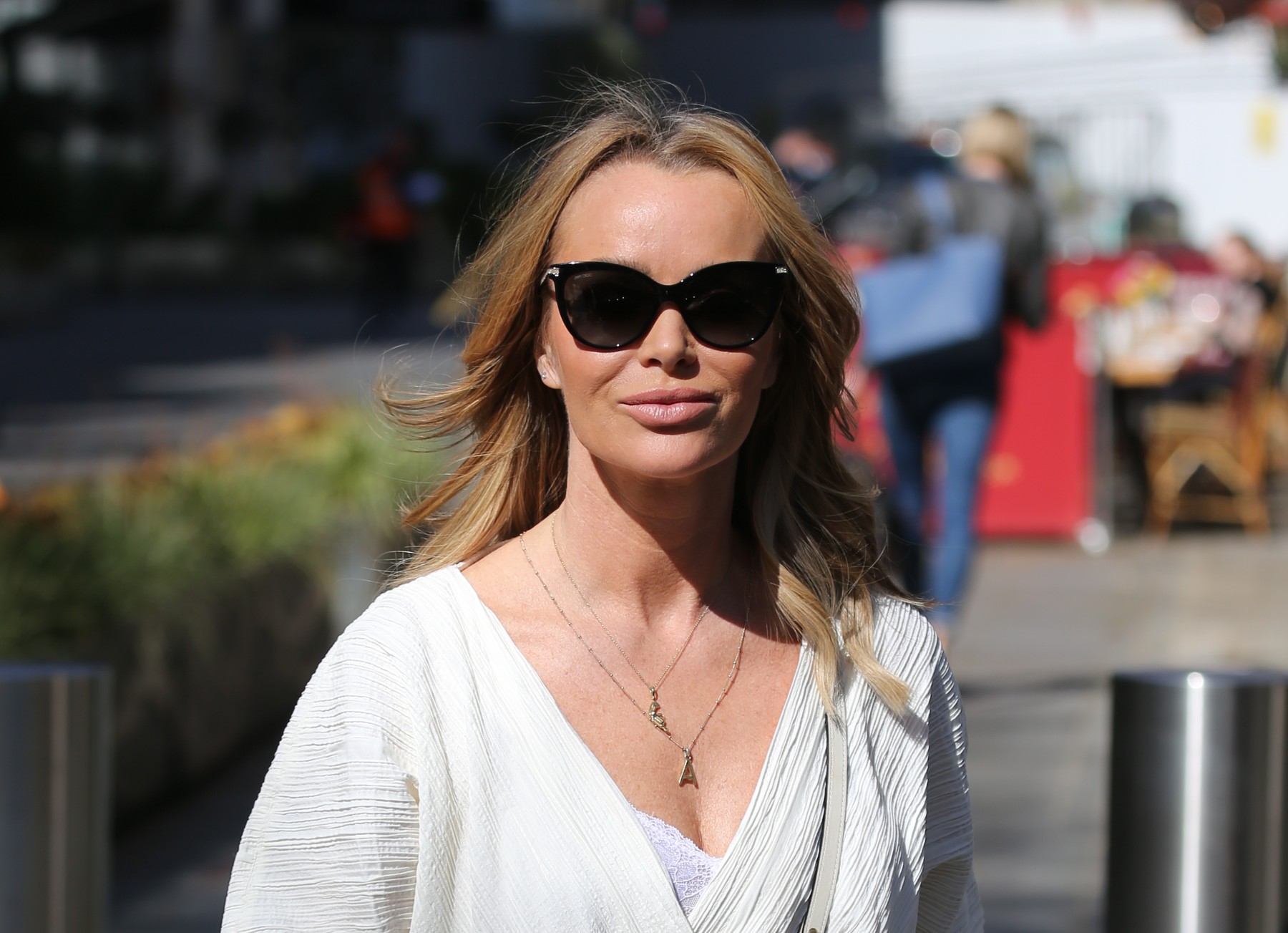 Amanda Holden Spotted at Global Studios