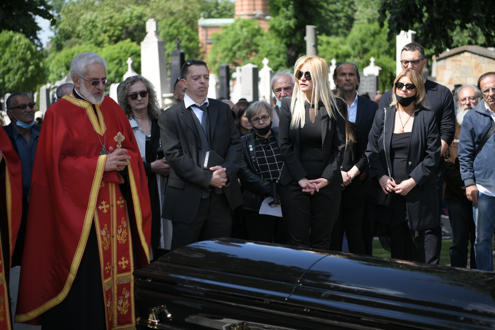 Beograd 21.05.2021. Sahrana Djordje Marjanovic foto Dragan Mujan Nova rs