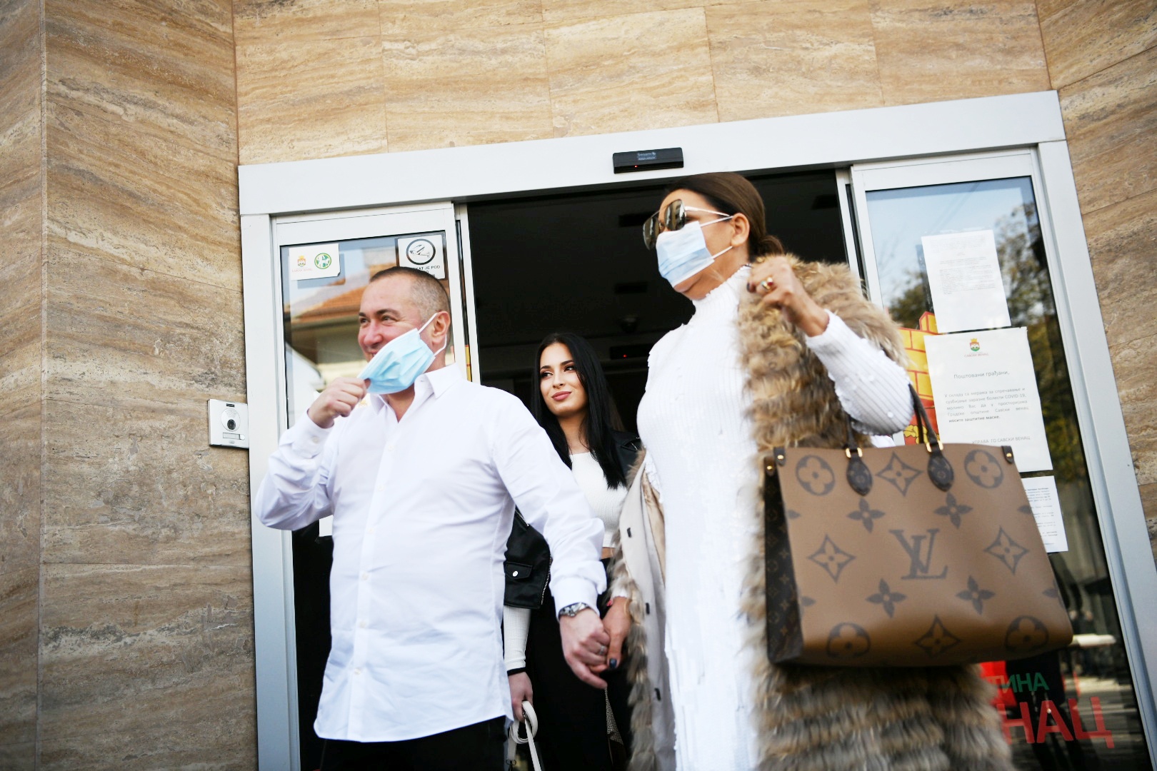 Beograd 21.10.2020. Radiša Trajković Đani, Djani, venčanje sina Foto: Vesna Lalić/Nova.rs