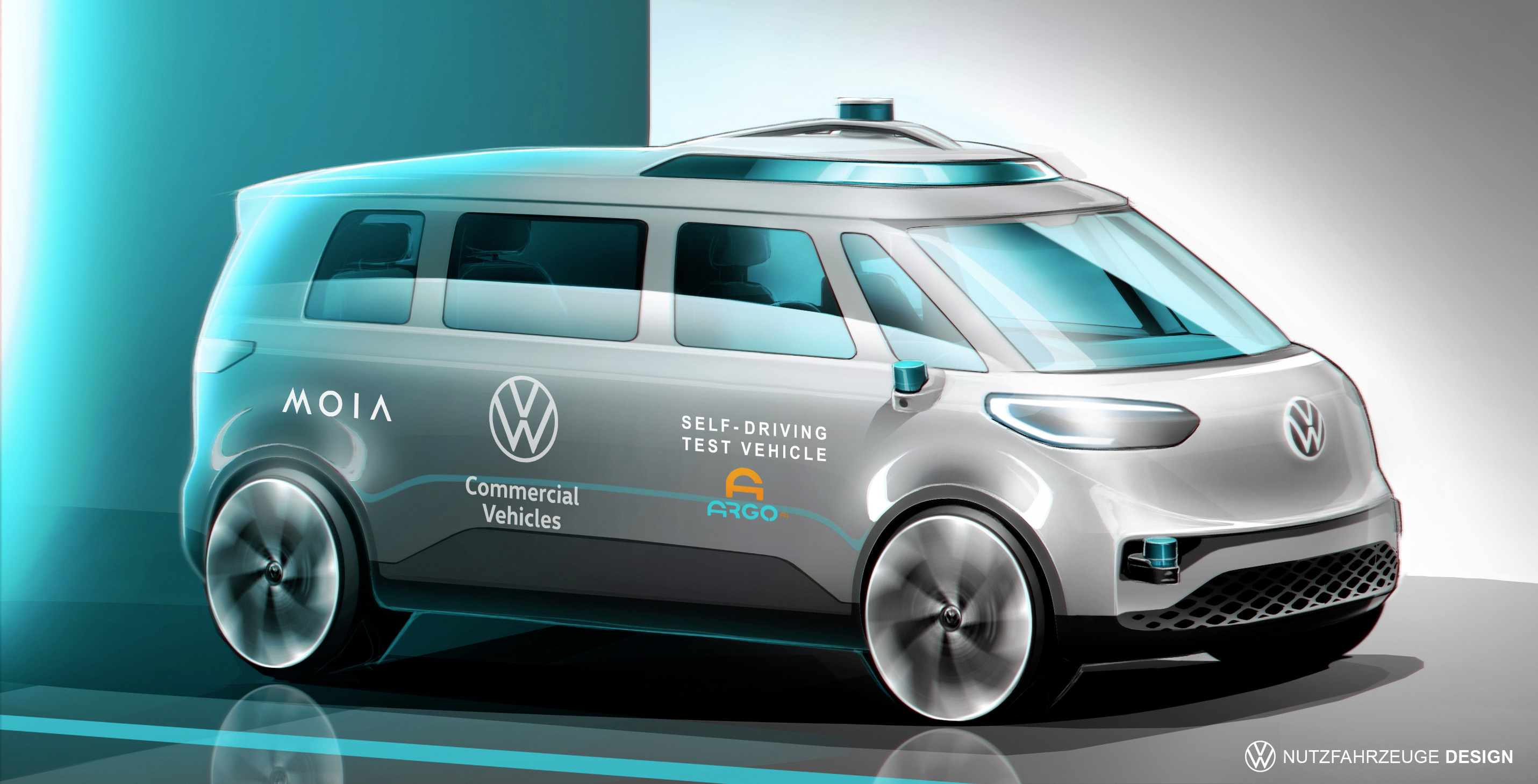 Volkswagen Minibus, All-electric ID. BUZZ shall be the first vehicle in the Volkswagen Group to also drive autonomously.