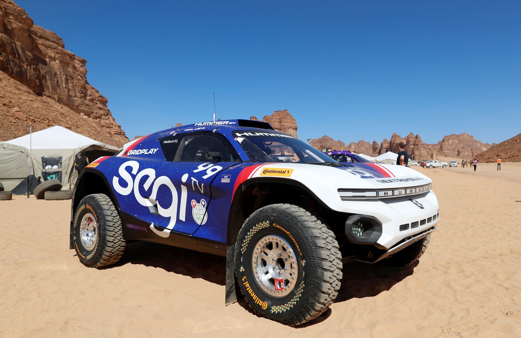 offroad trka, električni automobili