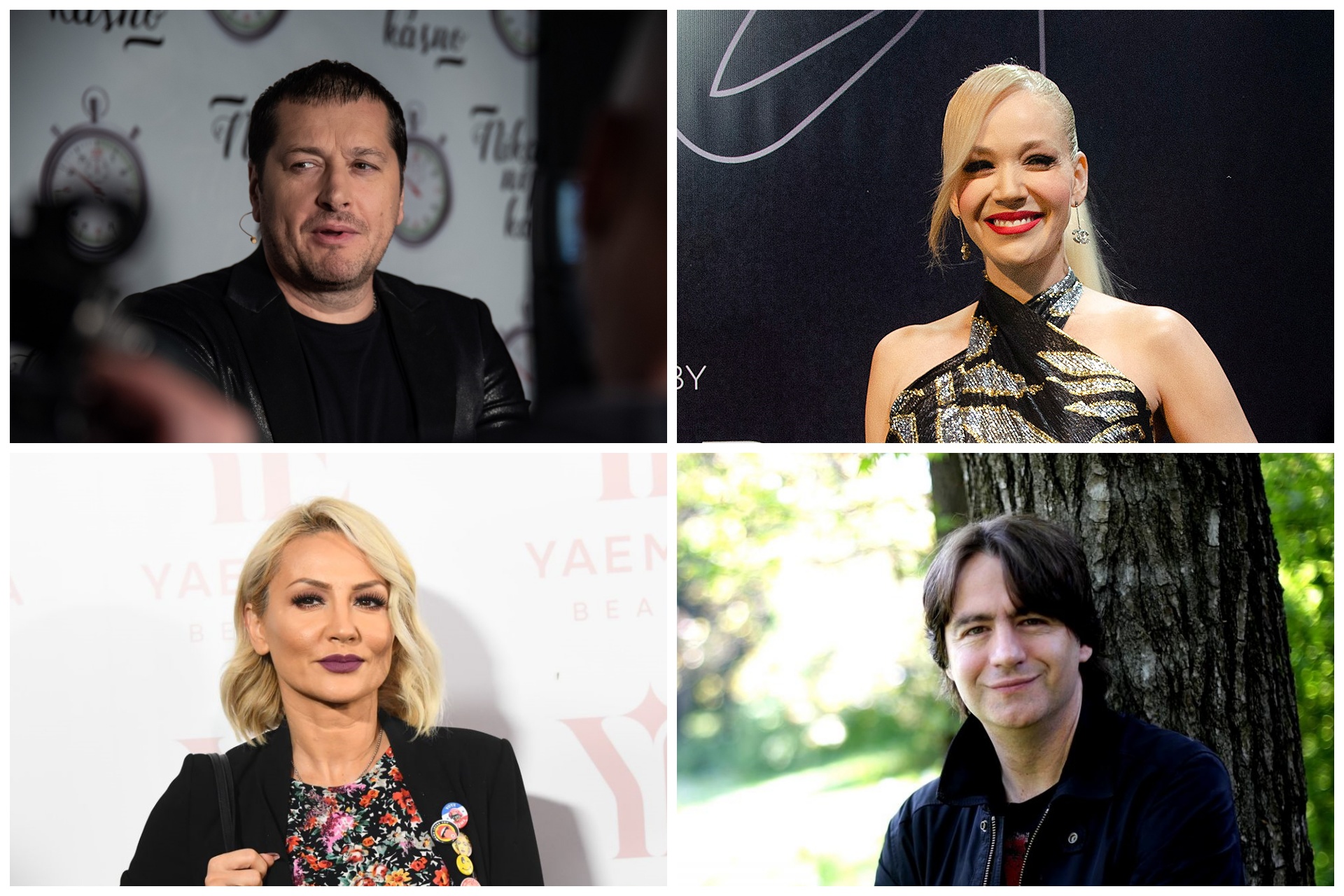 kombo Aco Pejović, Boris Novković, Jelena Rozga, Goca Tržan