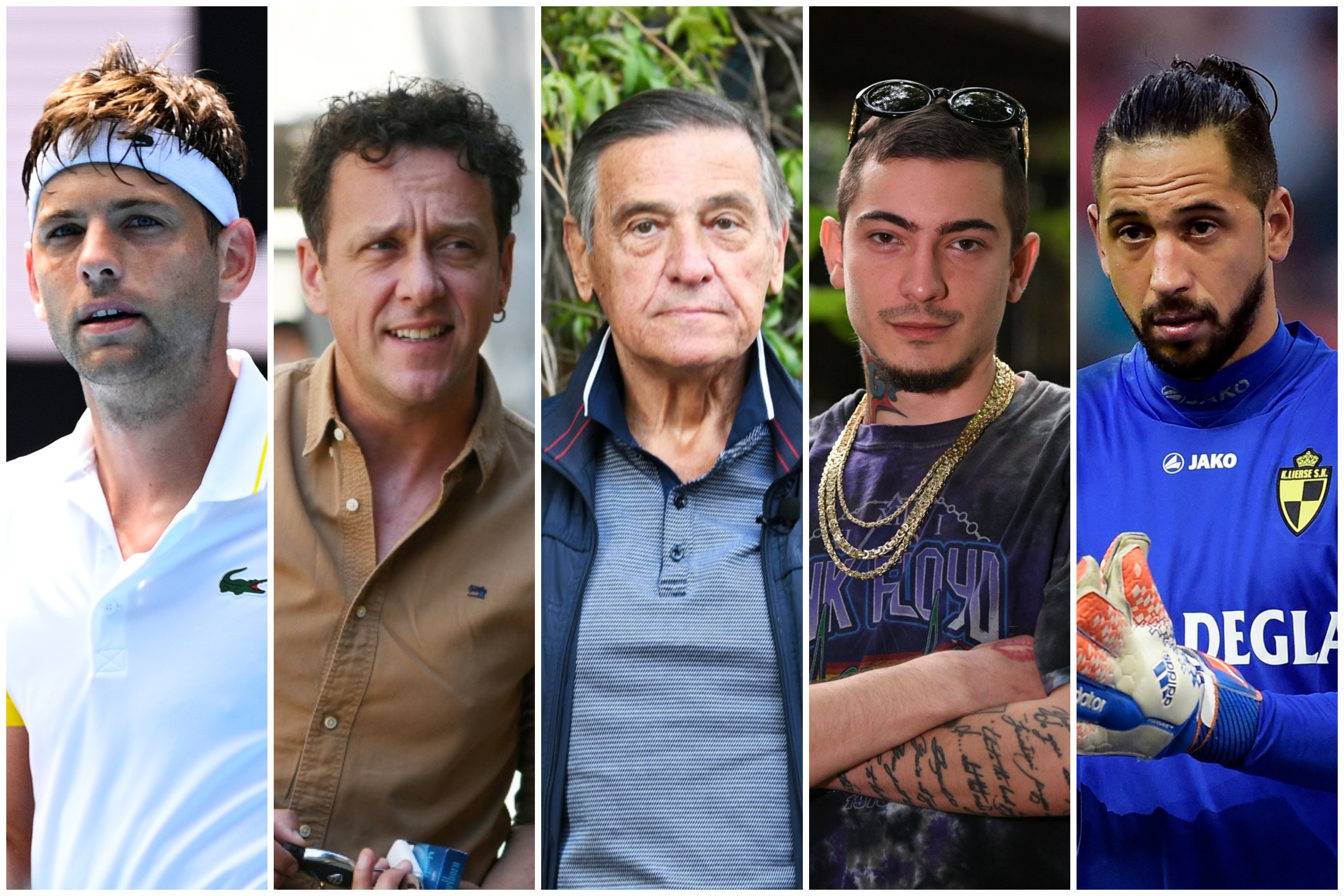 Filip Krajinović, Dženan Lončarević, Milutin Mrkonjić, Marko Milivojev Mili, Boban Bajković, kombo Foto: EPA-EFE/DEAN LEWINS/Arhiva/YORICK JANSENS / AFP / Profimedia