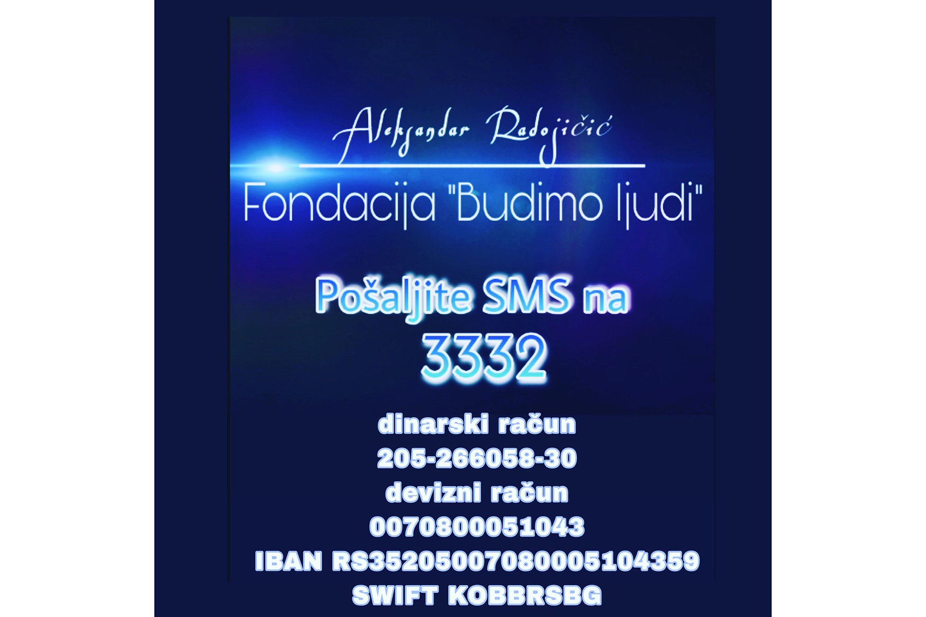 Glumci podržali humanitarnu fondaciju “Budimo ljudi”