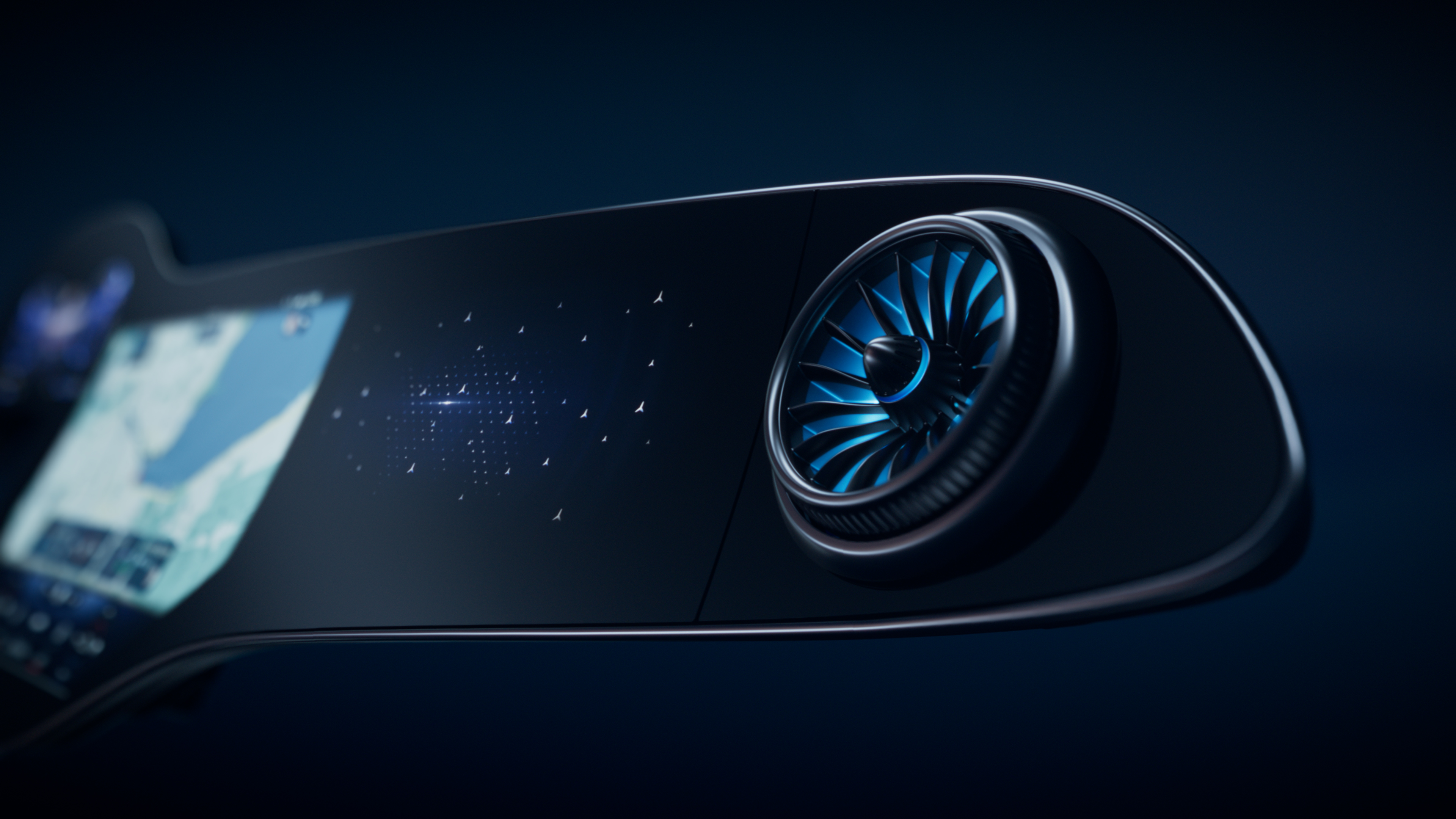 Mercedes-EQ. MBUX Hyperscreen