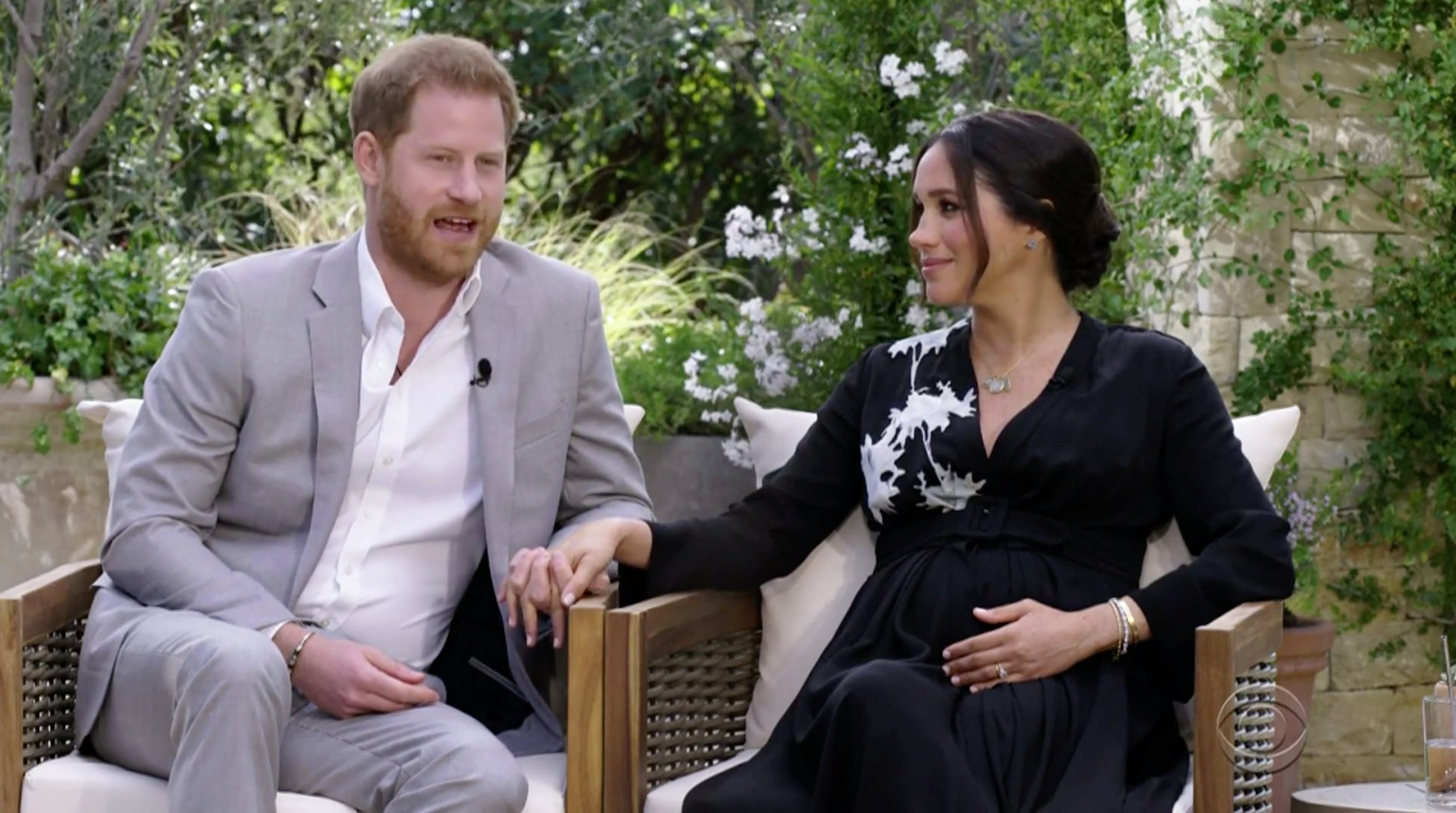 Prince Harry and Meghan Markle reveal they are are expcting a girl during the Oprah Winfrey interview