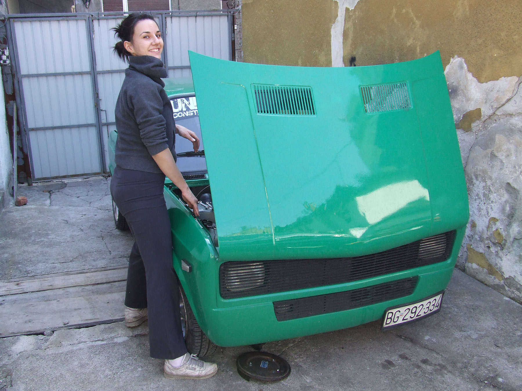 Stanislava Timotijević, automehaničarka