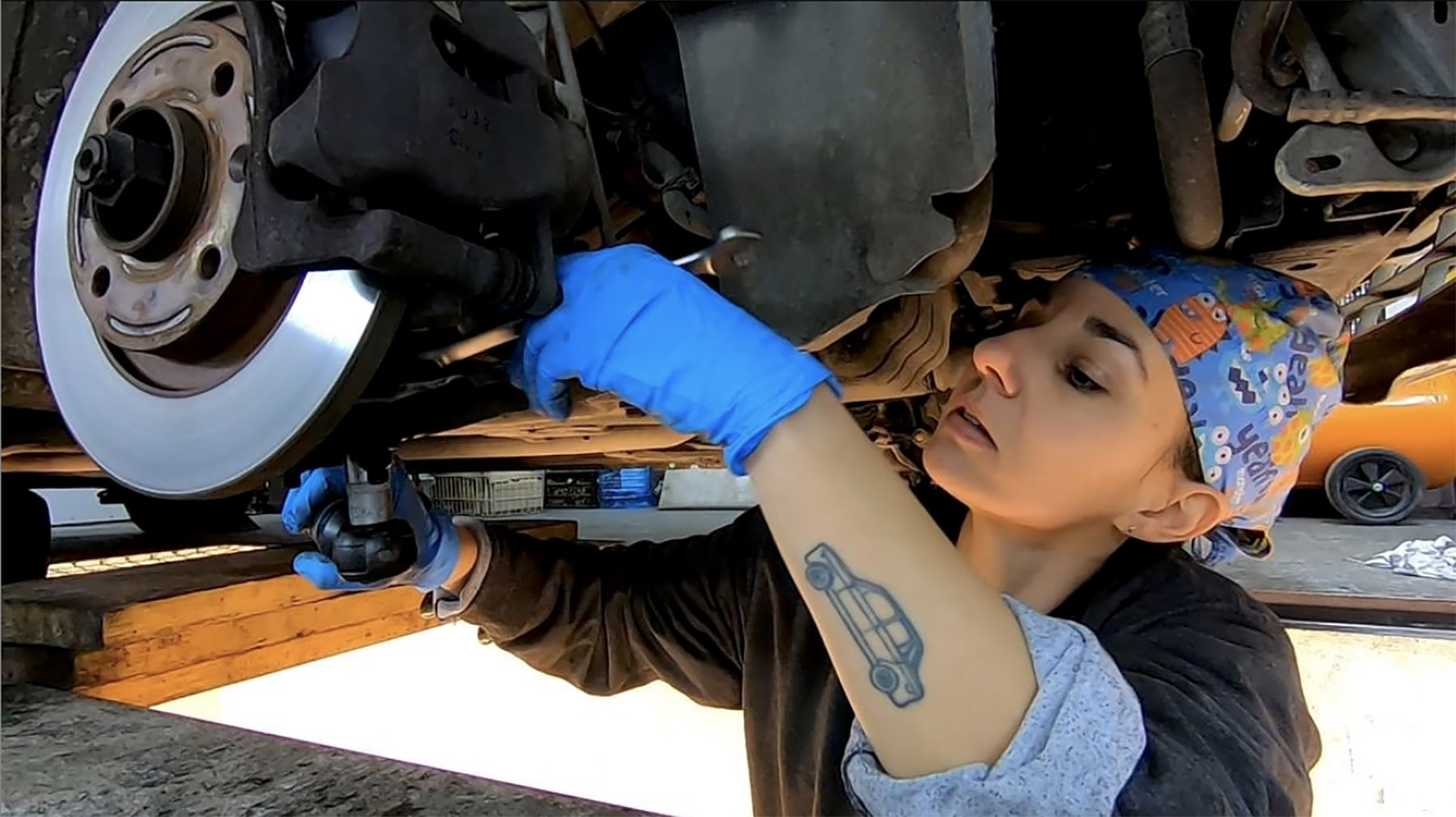 Stanislava Timotijević, automehaničarka