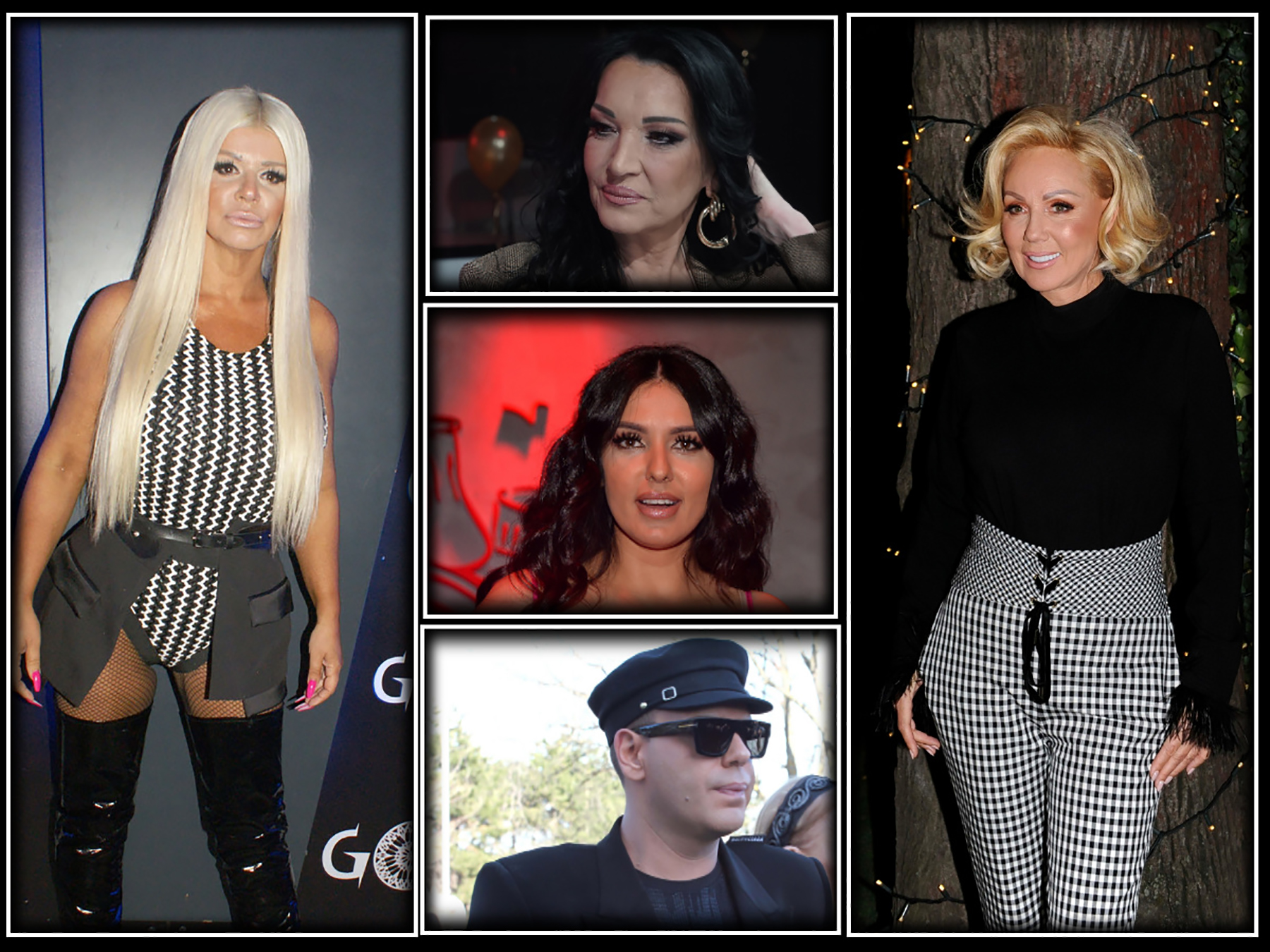 Dara Bubamara, Gova Bozinovska, Tanja Savic, Boki 13 i Lepa Brena