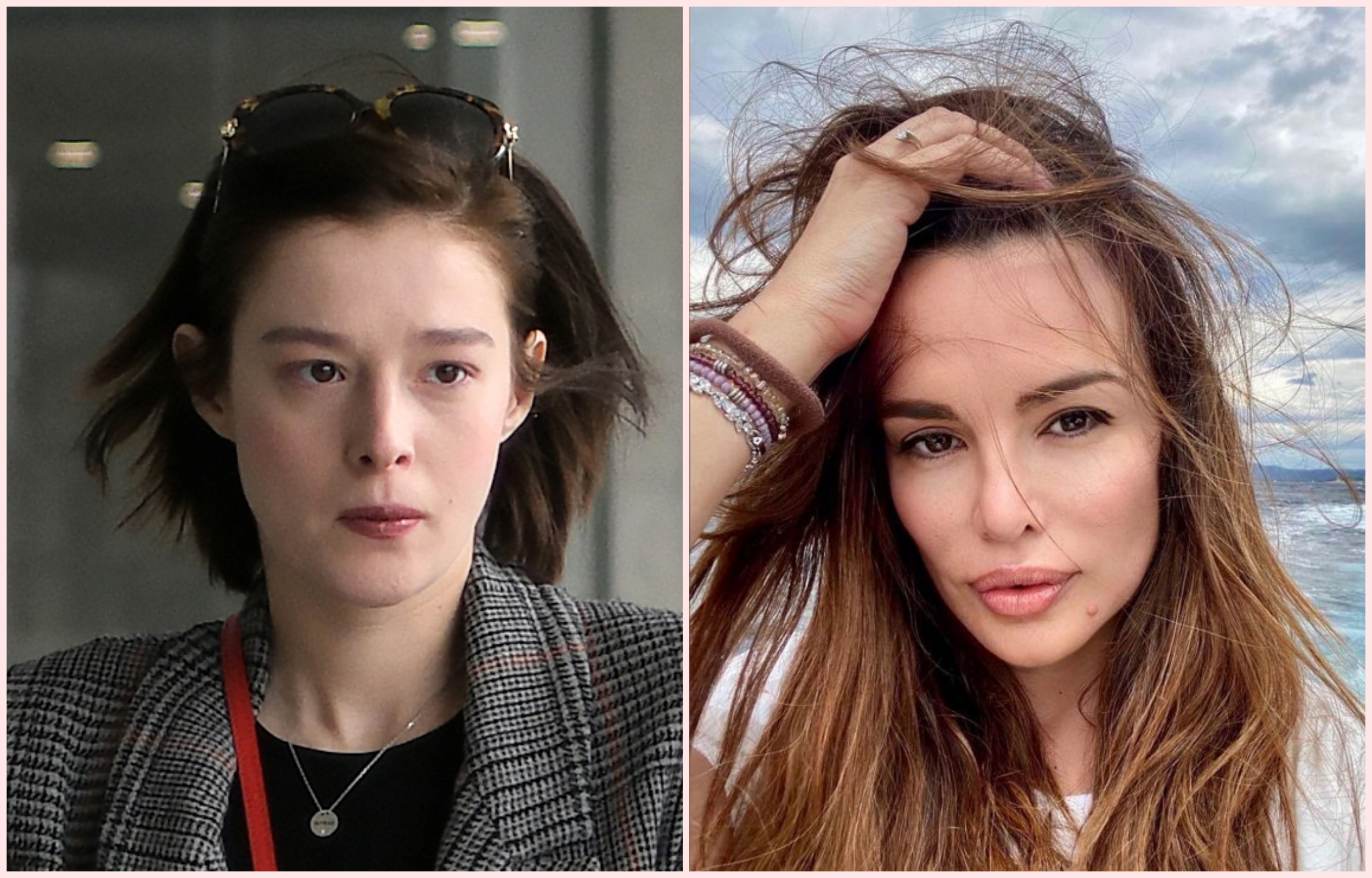 collage milena radulovic i severina