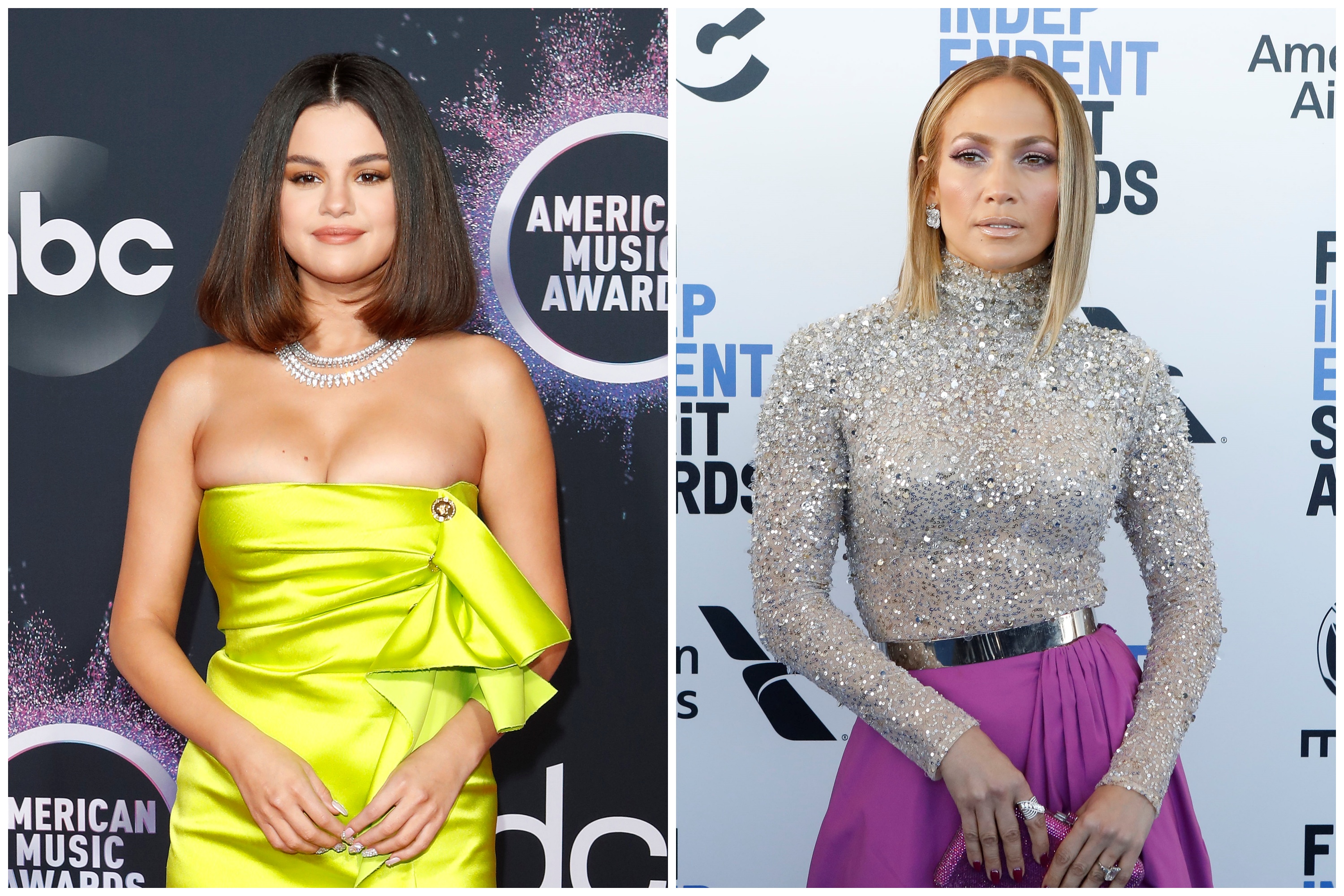 Selena Gomez, Dženifer Lopez, komob Foto: EPA-EFE/NINA PROMMER