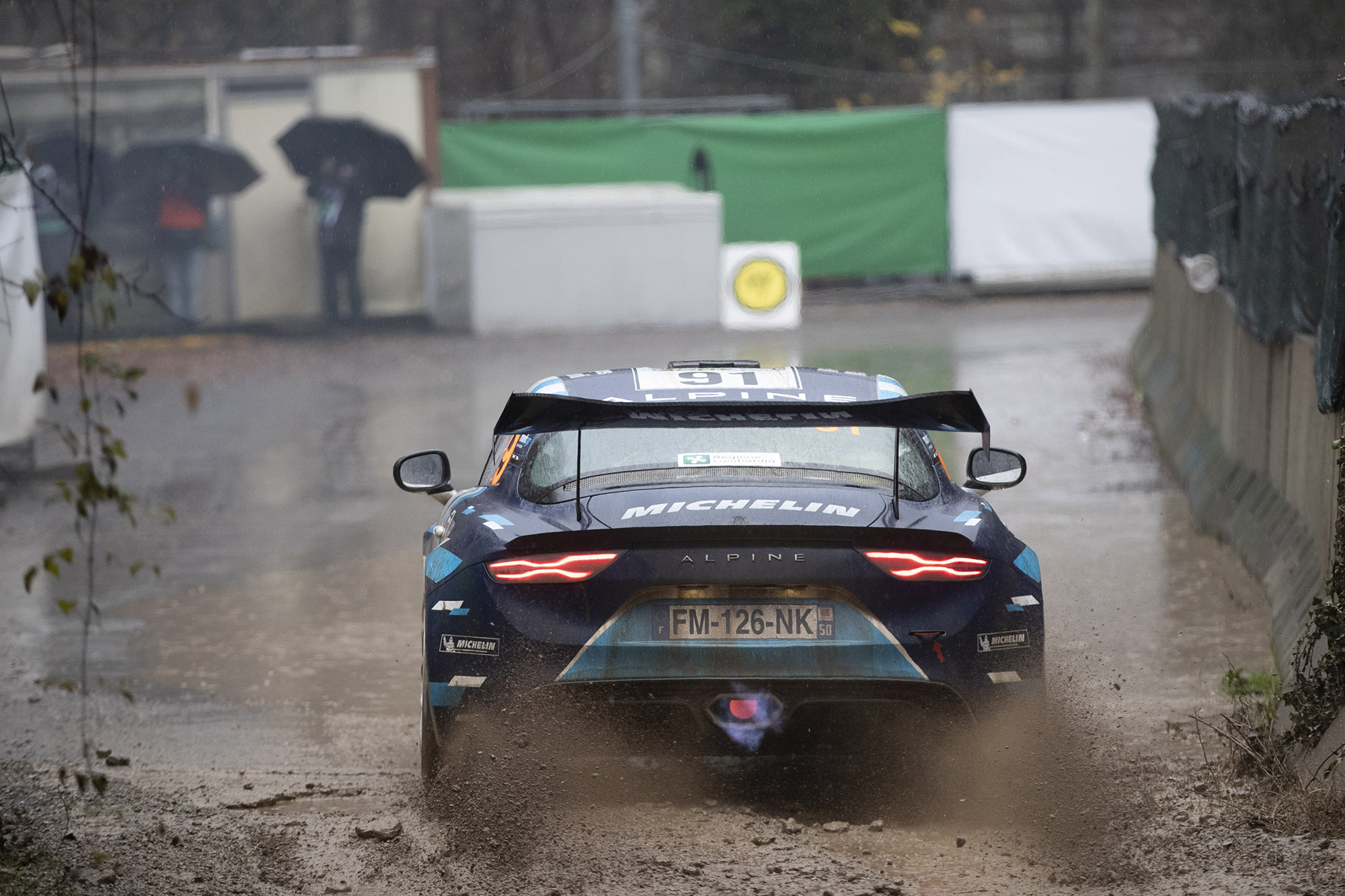 91 Pierre RAGUES (FRA), Julien PESENTI (FRA), ALPINE A110, action during the 2020 ACI Rally Monza, 7th round of the 2020 FIA WRC Championship from December 3 to 8, 2020 at Monza, Brianza in Italy - Photo Grégory Lenormand / DPPI