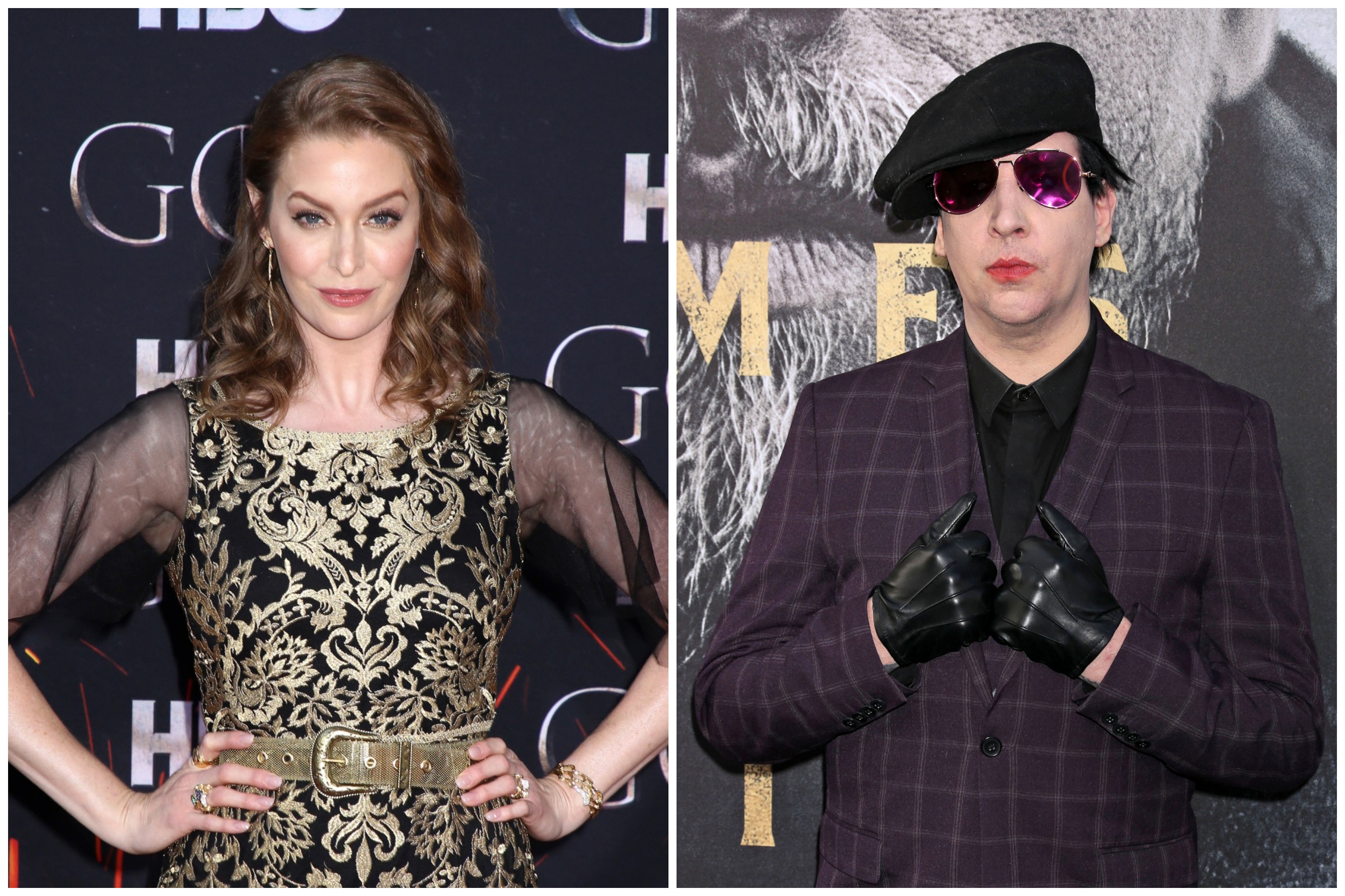 Esma Bjanko, Esme Bianco, Merlin Menson, Marilyn Manson, kombo Foto: Steven Bergman / PA Images / Profimedia / EPA-EFE/JIMMY MORRIS