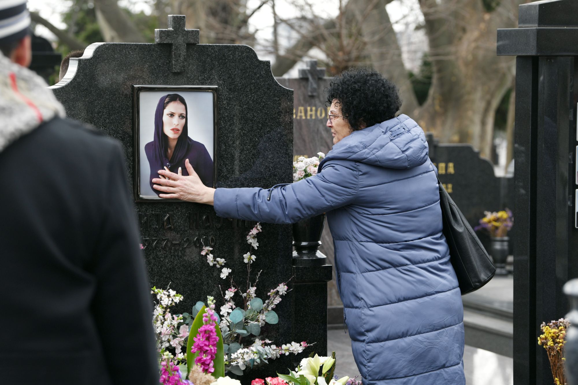 Beograd 16. mart 2021. Pomen pevacici Kseniji Pajcin, dvadeset godina od ubistva, groblje Foto:Goran Srdanov/Nova.rs