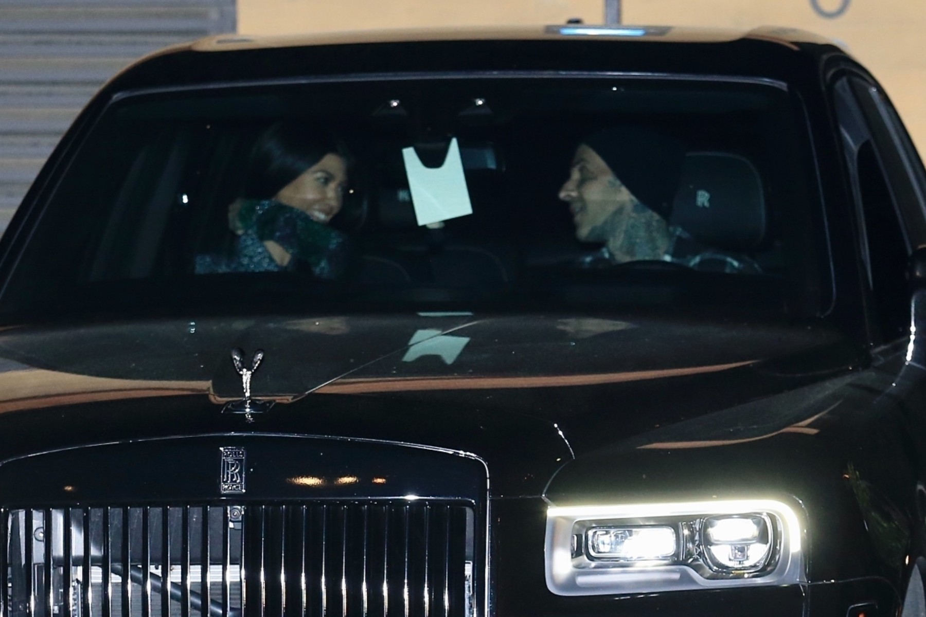Back for more! Kourtney Kardashian and boyfriend Travis Barker enjoy ROUND 2 of late night dinner dates at Nobu in Malibu