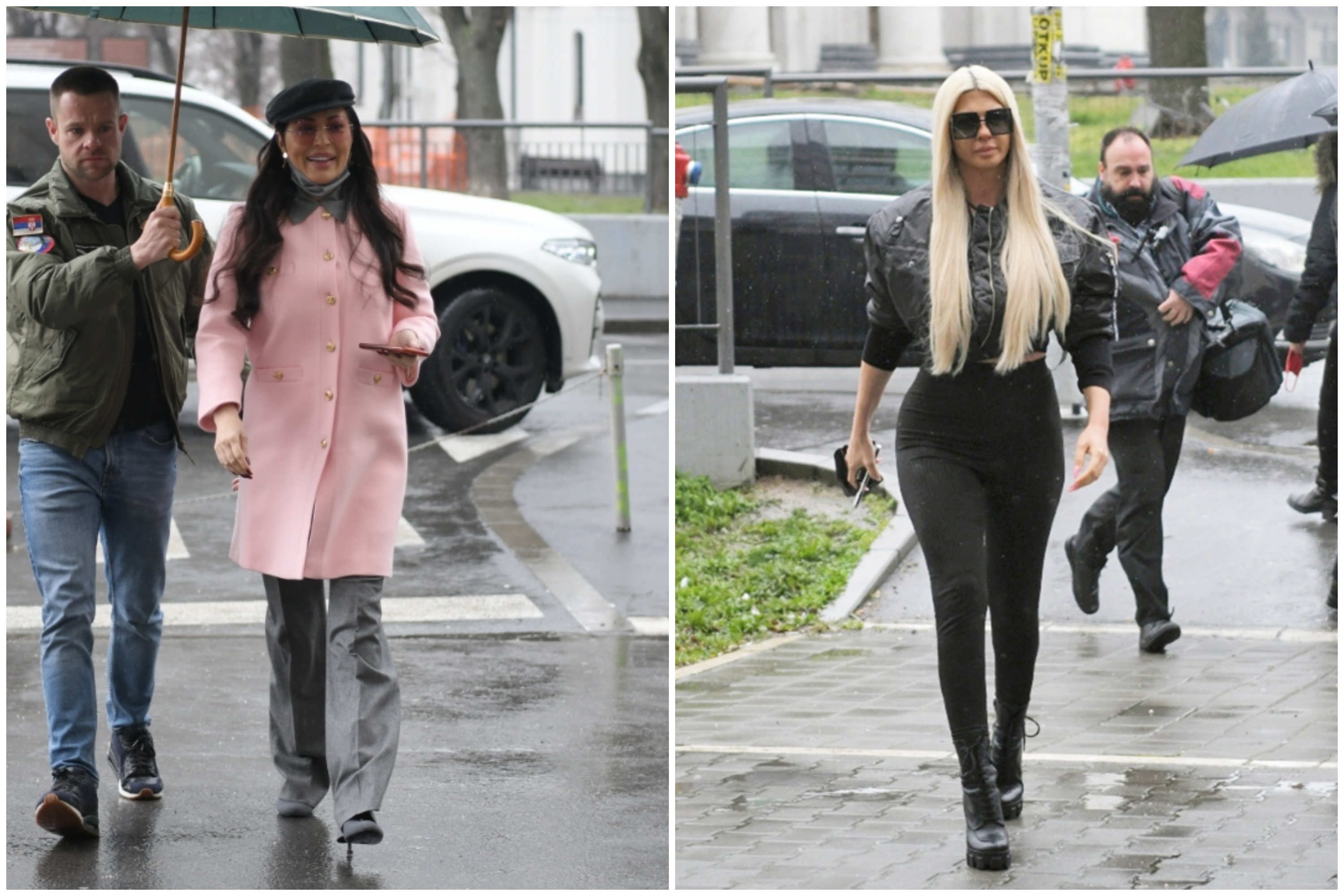 Ceca Ražnatović, Jelena Karleuša, kombo Foto: Dragan Mujan/Nova.rs