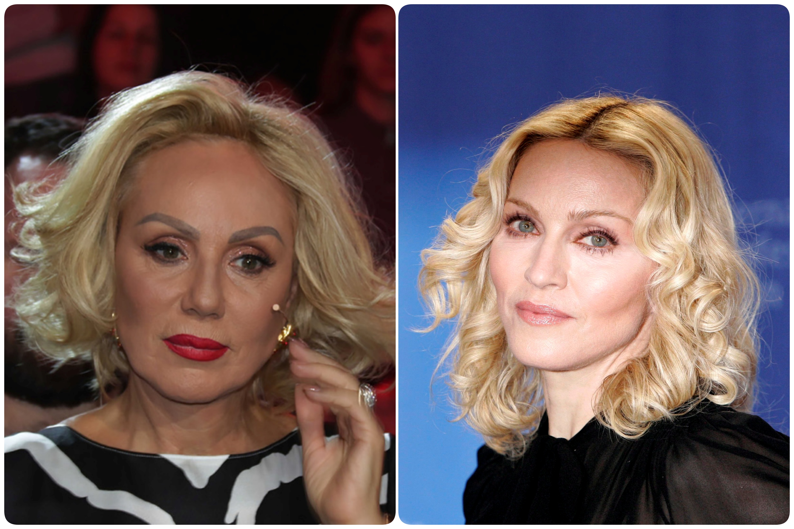 lepa brena i madona