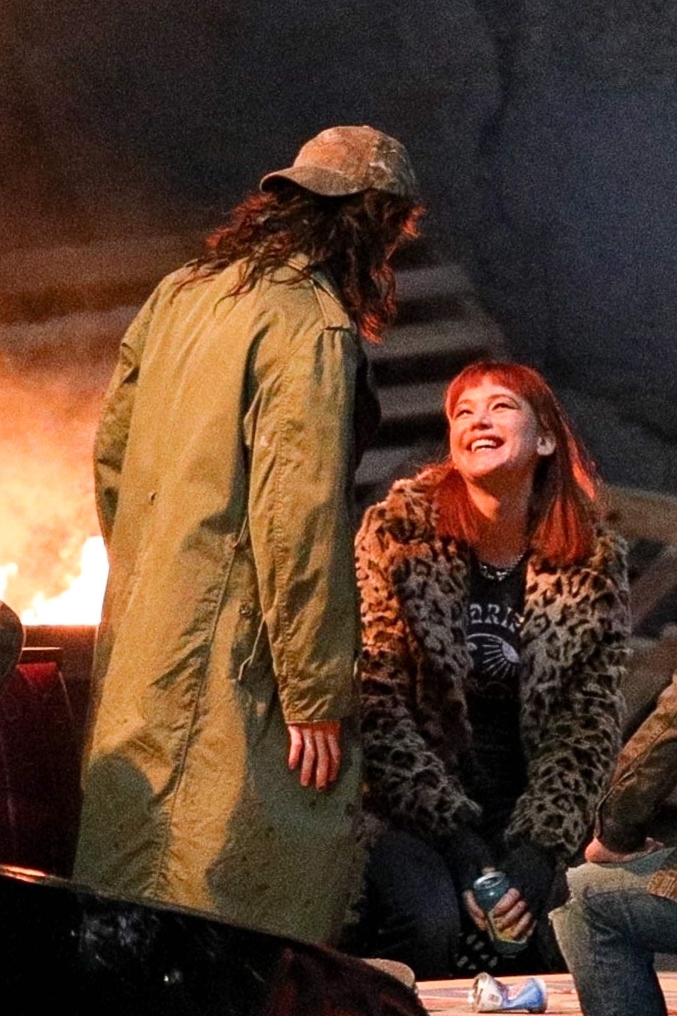 *PREMIUM-EXCLUSIVE* First pictures of Jennifer Lawrence back on set after accident